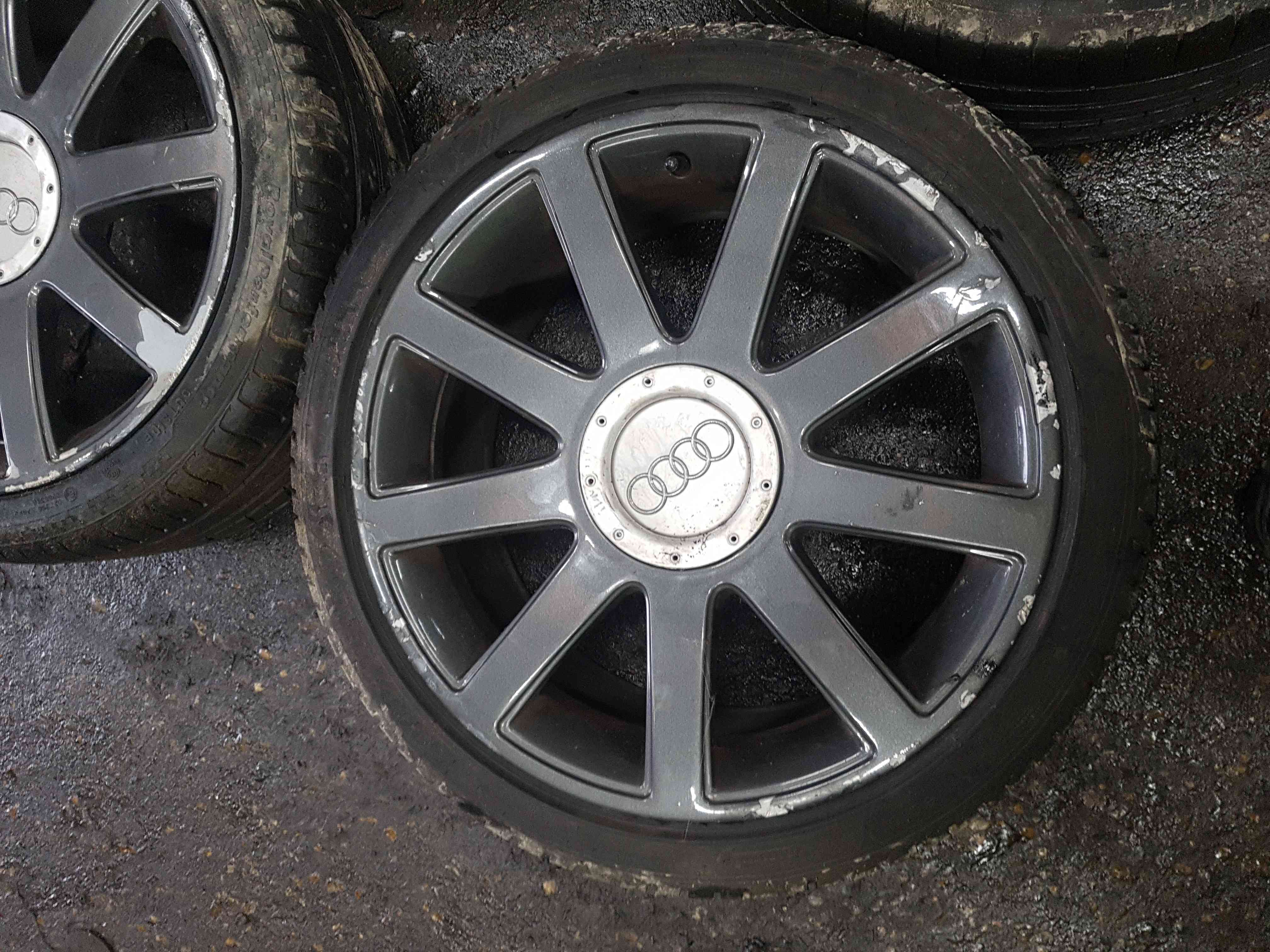 Audi Tt Mk1 1998 2006 Alloy Wheel Set Tyres 225 40 18 6mm X4 35 