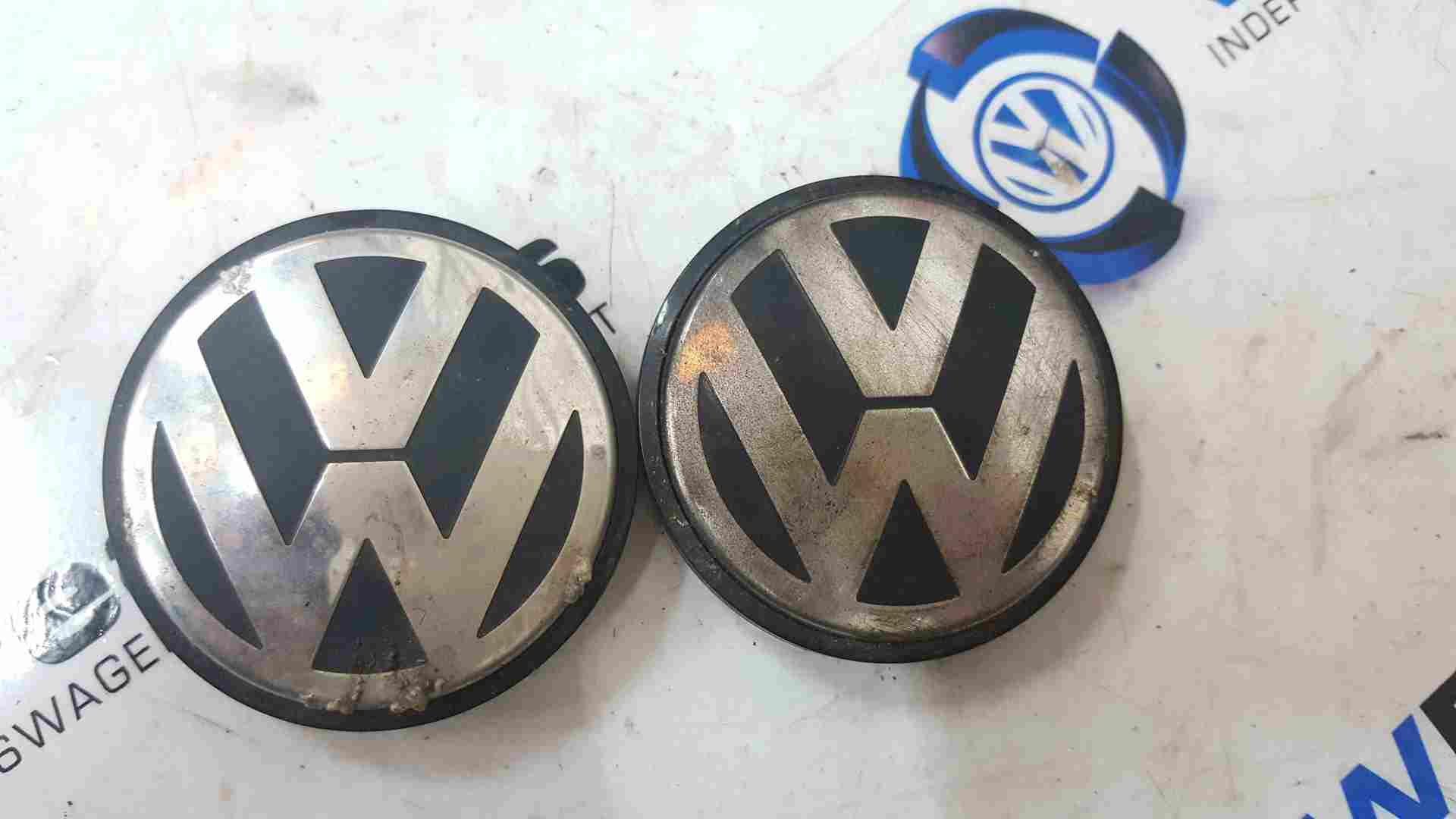 Volkswagen 2009-2022 Alloy Wheel Centre Badge Badges CAPs X2 1J0601171 3/5