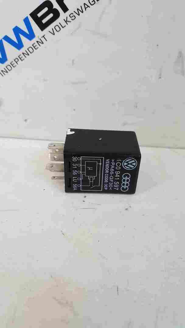 Volkswagen 6 Pin Black Relay 1C0941597