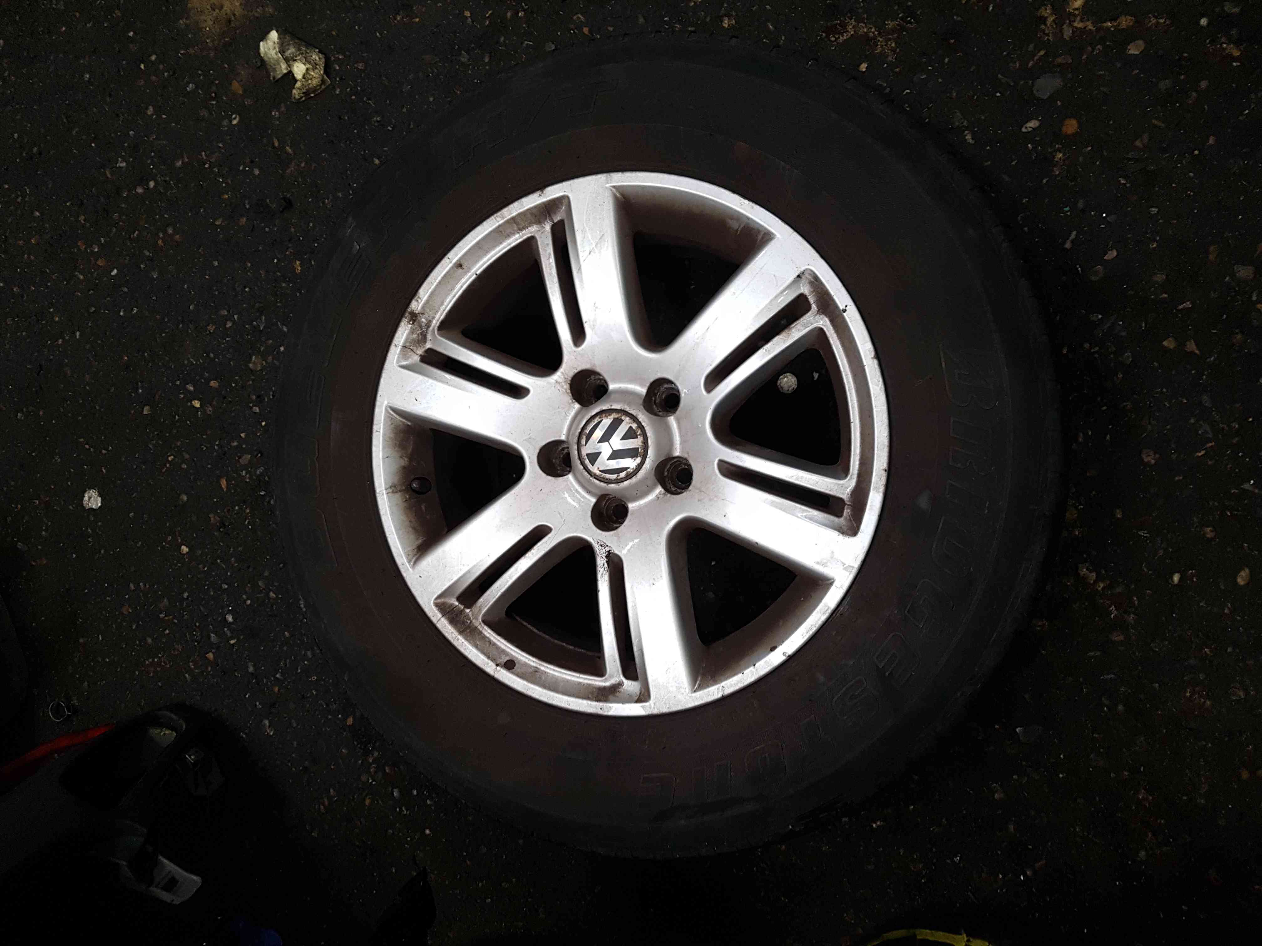 Volkswagen Amarok 2010-2018 Alloy Wheel 19Inch   Tyre 245 65 17R 4Mm 4/5