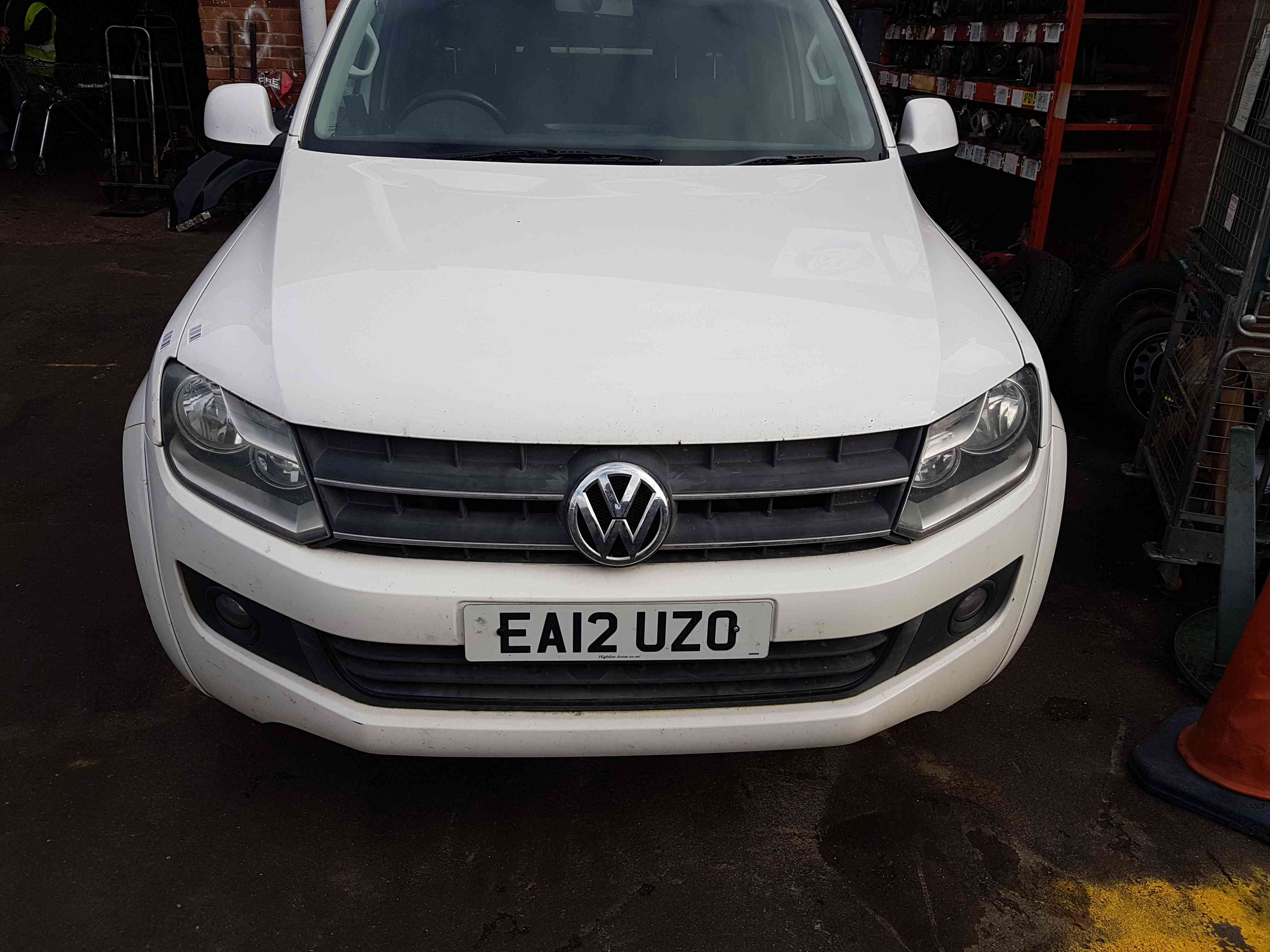 Volkswagen Amarok 2010-2018 Front Bumper Candy White B4b4