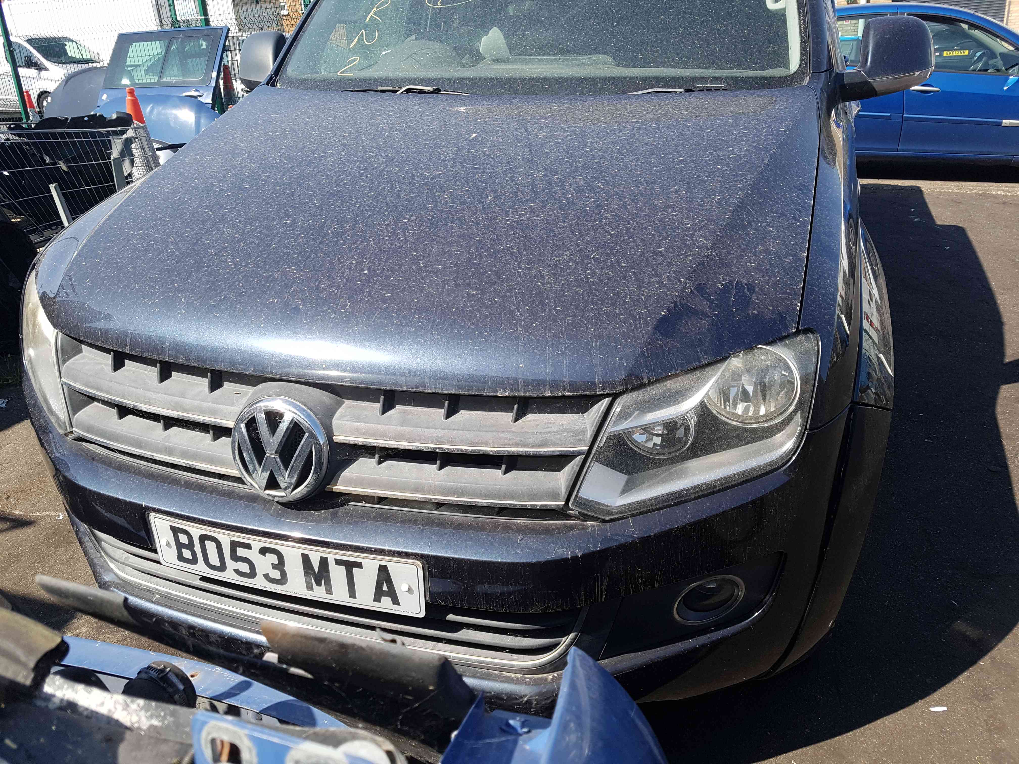 Volkswagen Amarok 2010-2018 Front END Complete Bumper Bonnet ECT Blue Lt5u T5u