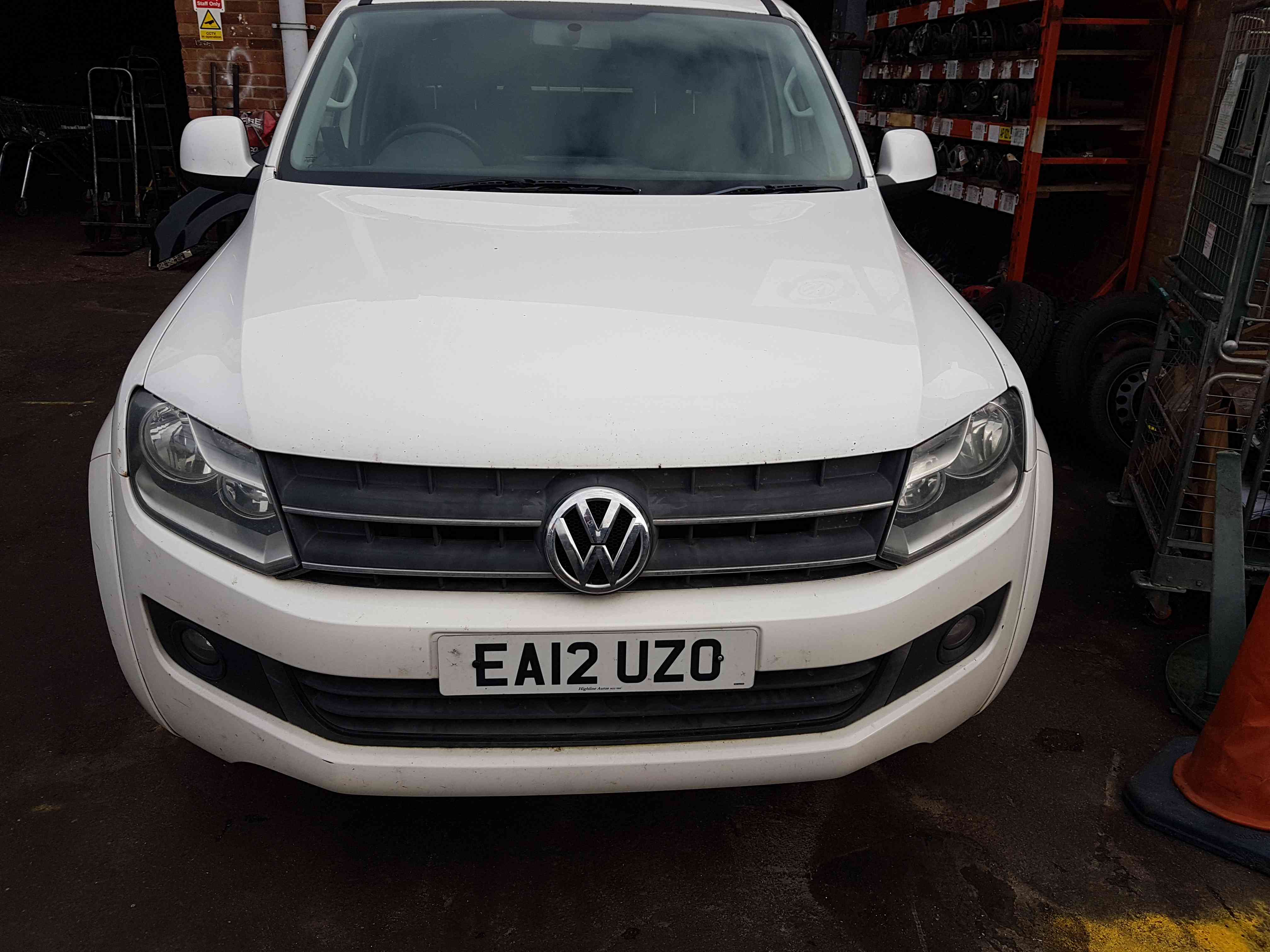 Volkswagen Amarok 2010-2018 Front END Complete Bumpers Wings Candy White B4b4