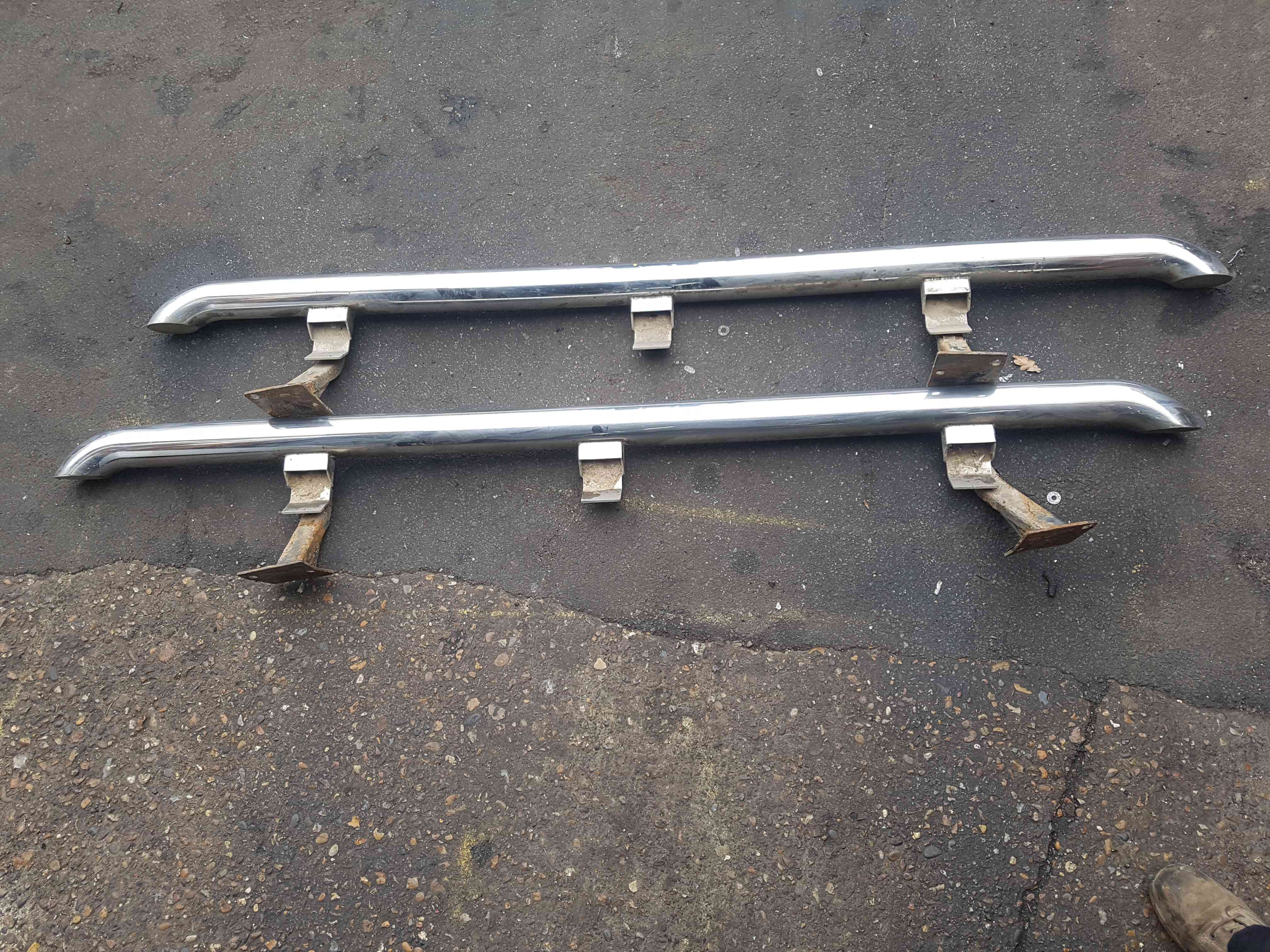 Volkswagen Amarok 2010-2018 Side Steps Chrome Side Bars Tube DELIVERED