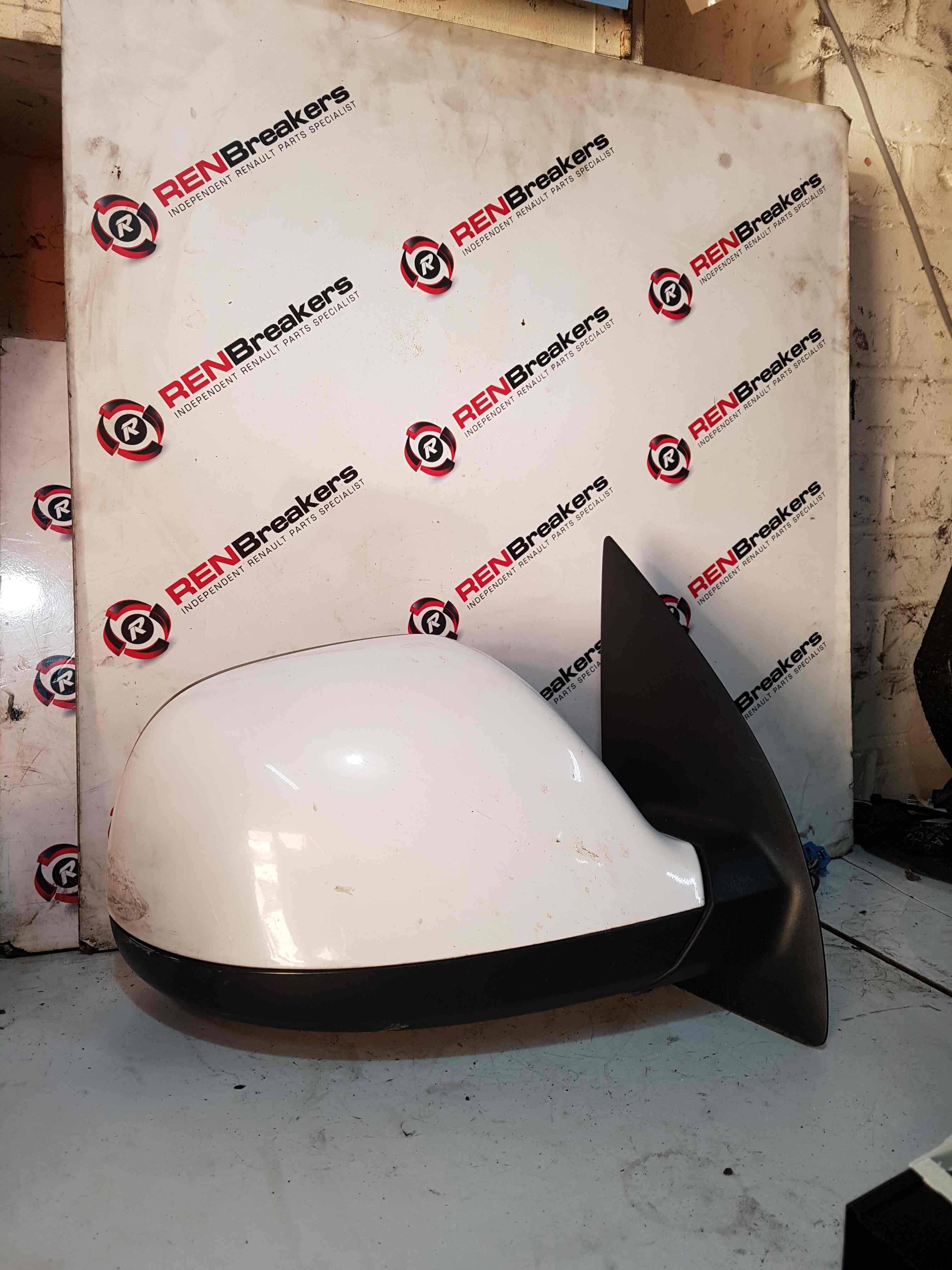 Volkswagen Amarok MK1 2010-2018 Driver Os Wing Mirror White B4B4
