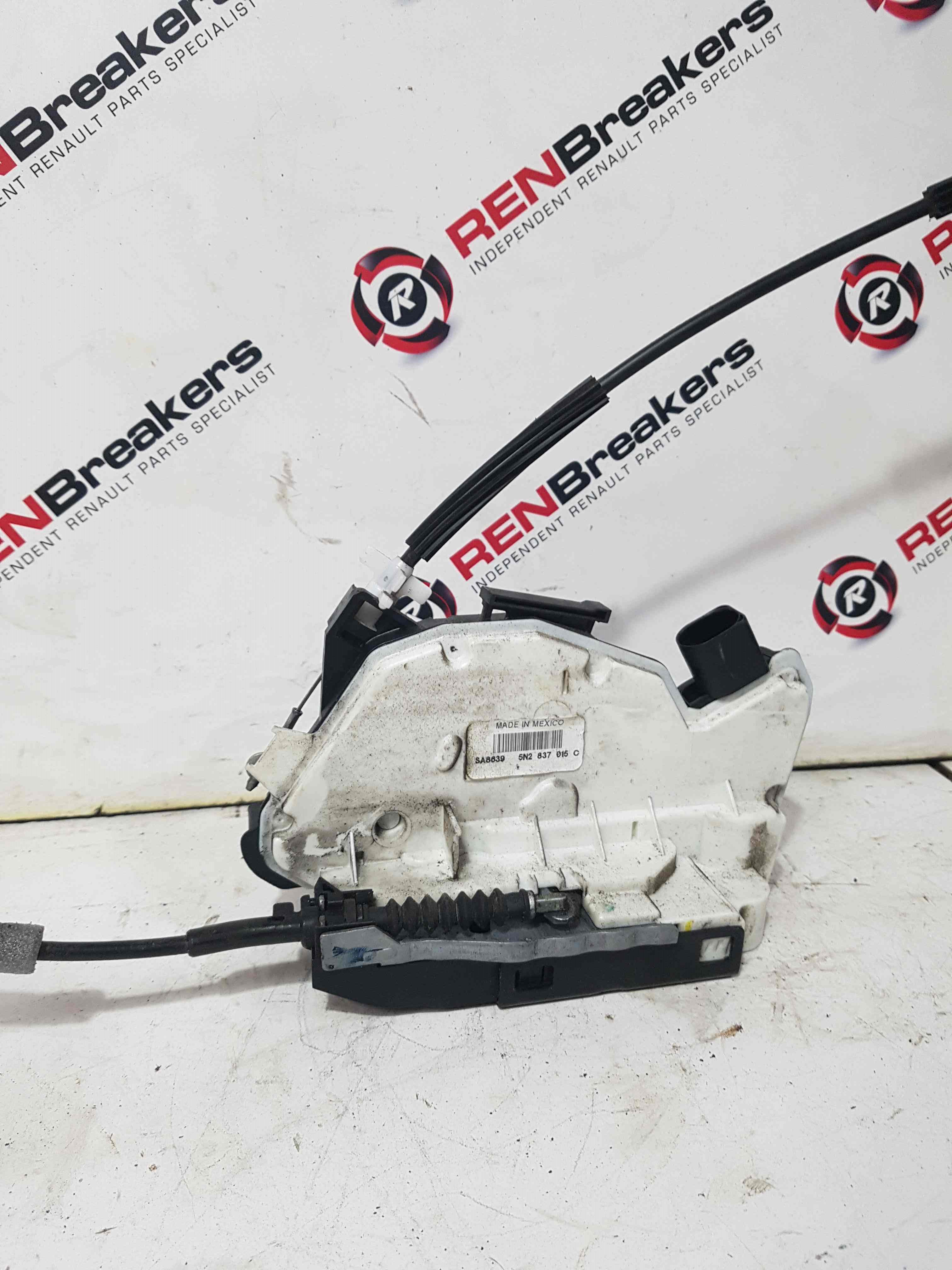 Volkswagen Amarok MK1 2010-2018 Passenger NSF Door Lock Mechanism Catch