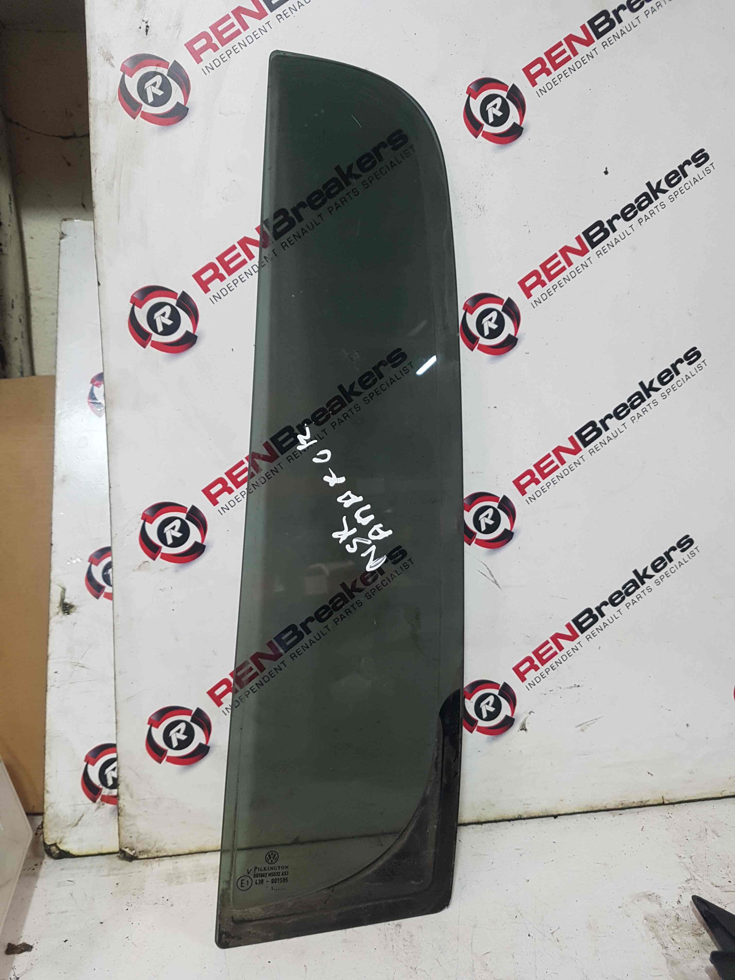 Volkswagen Amarok MK1 2010-2018 Passenger NSR Rear Glass Small