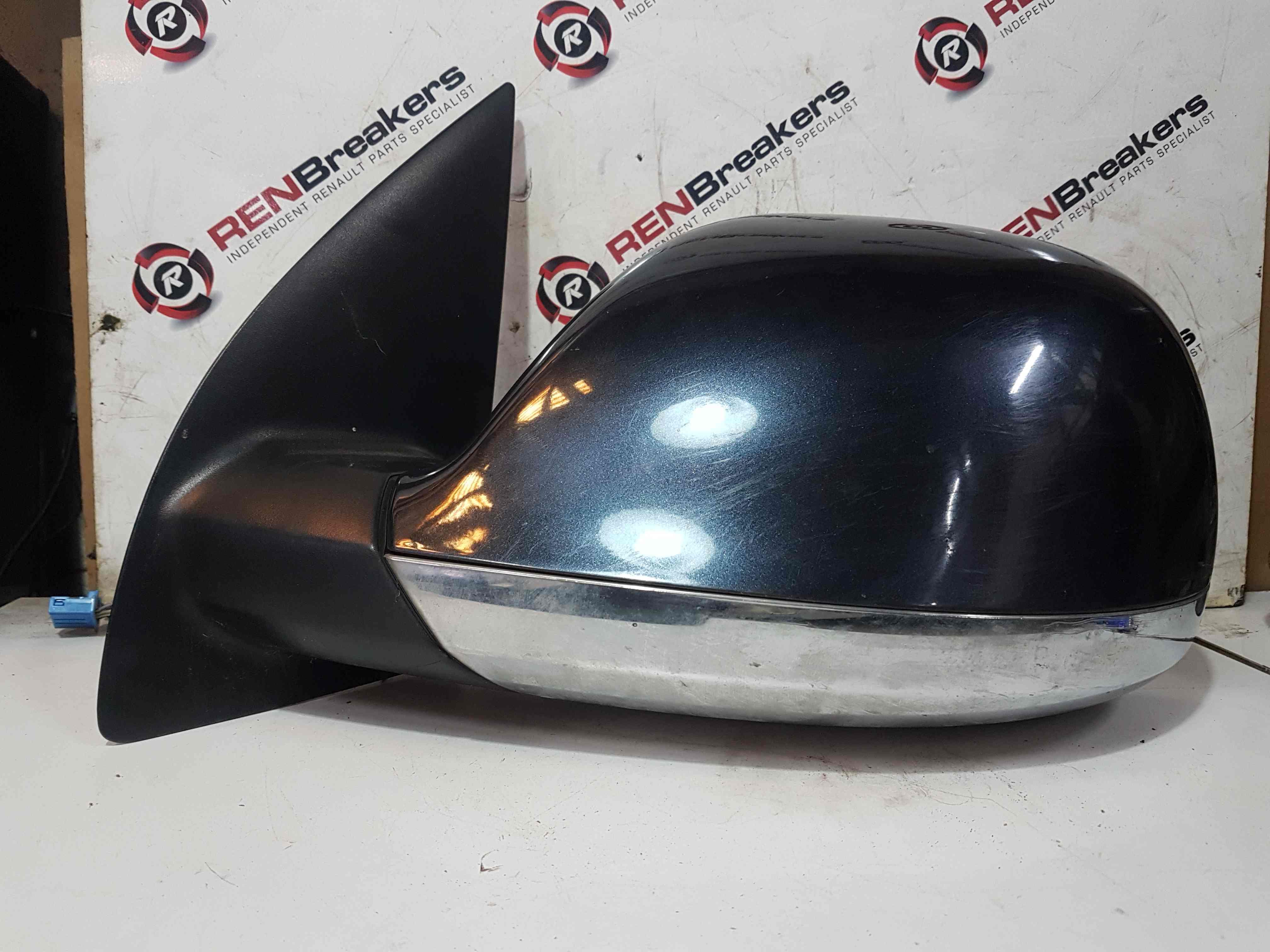 Volkswagen Amarok MK1 2010-2018 Passenger Ns Wing Mirror Starlight Blue Lt5u T5u