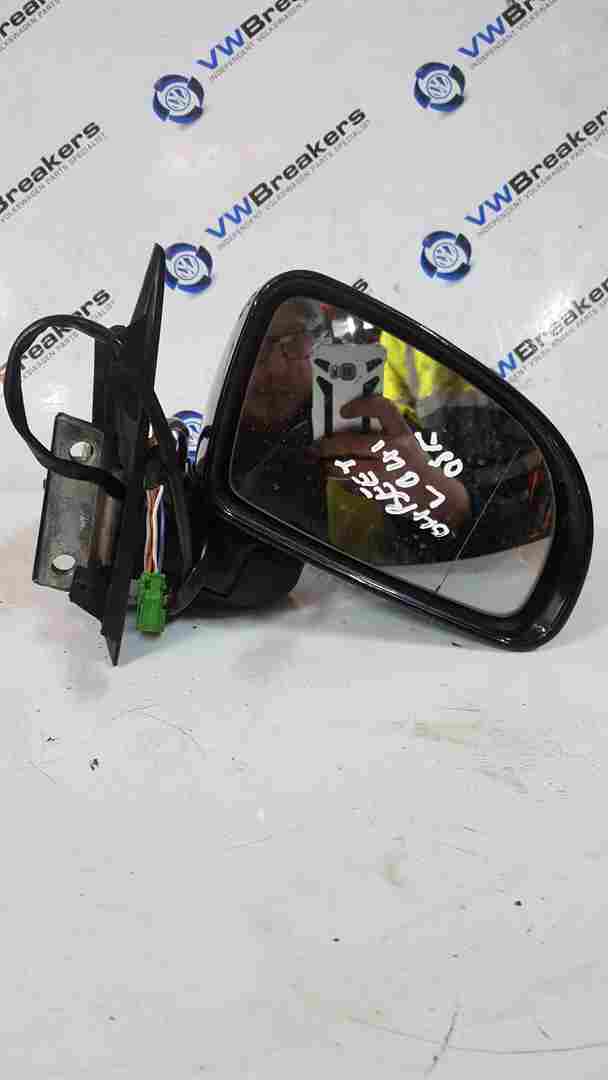 Volkswagen Beetle 1998-2006 Drivers OSF Front Wing Mirror Black Lo41