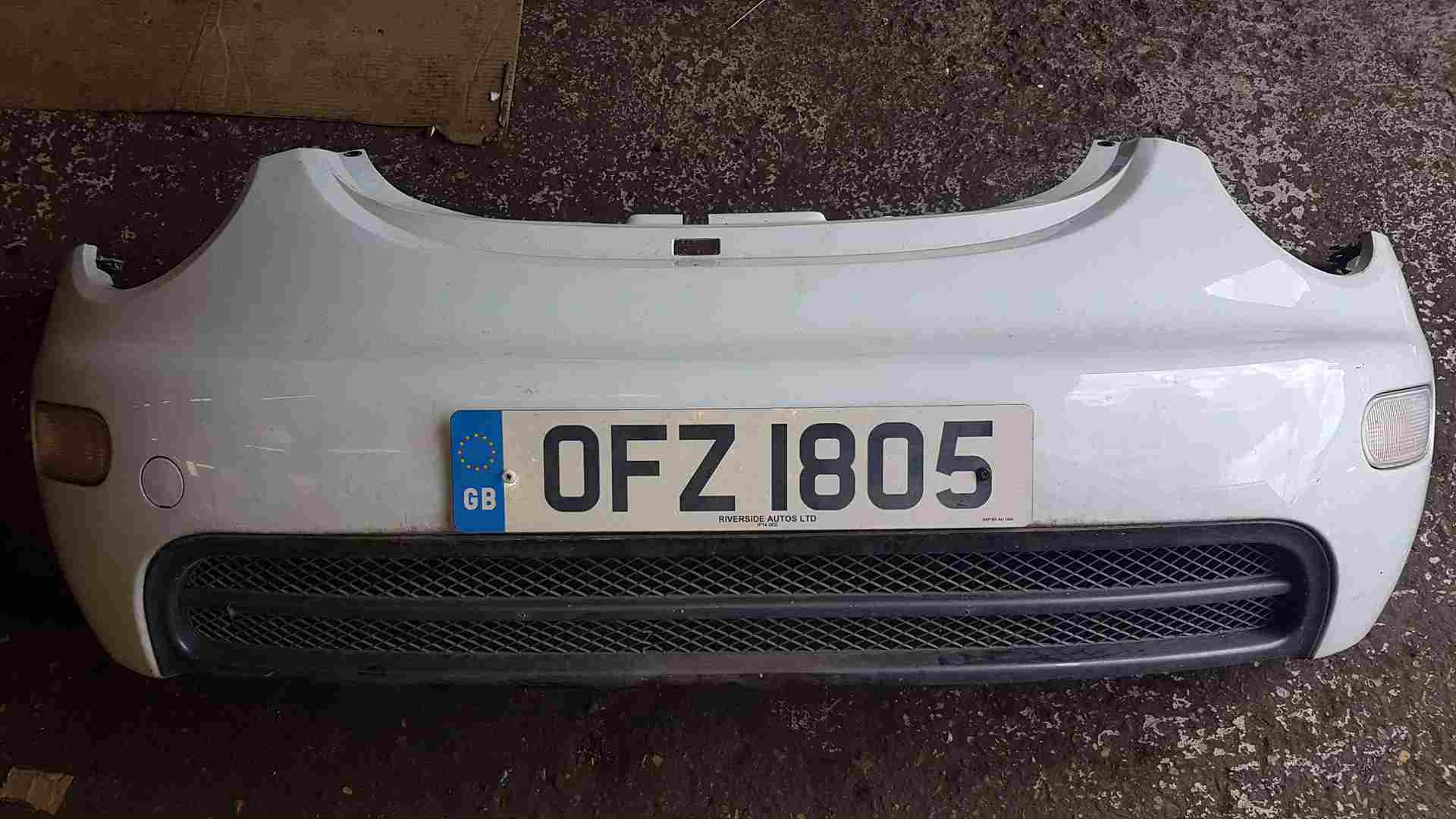 Volkswagen Beetle 1998-2006 Front Bumper White