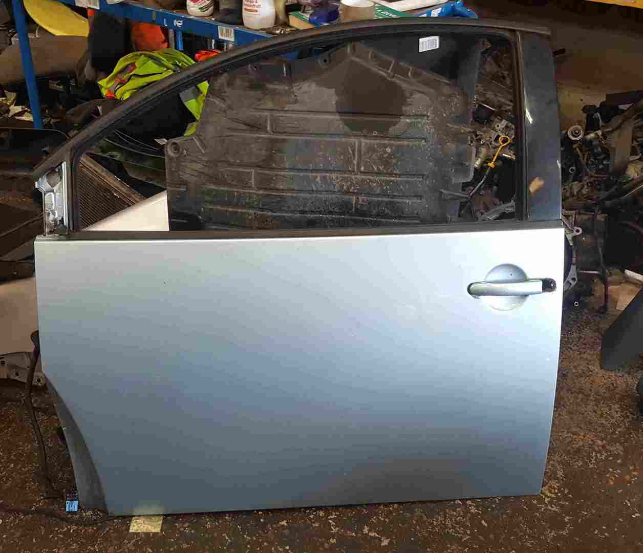 Volkswagen Beetle 1998-2006 Passenger NSF Front Door Blue LB5Q