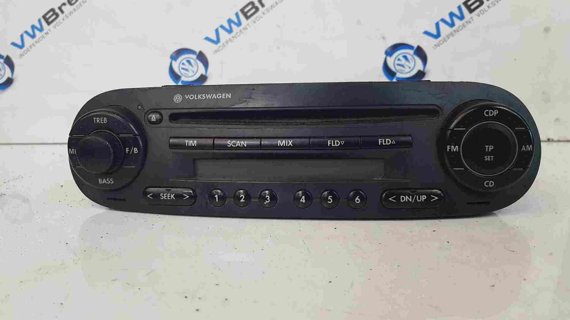 Volkswagen Beetle 1998-2006 Radio Cd Player 1C0035196bj