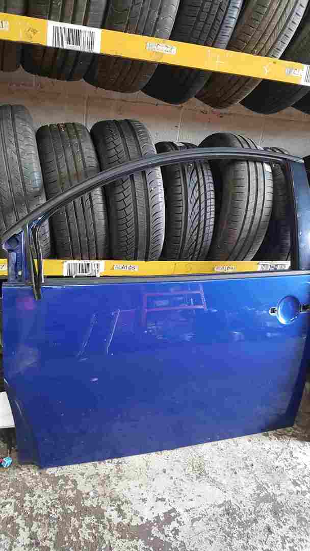 Volkswagen Beetle 1998-2011 Passenger NSF Front Door Blue LC5J