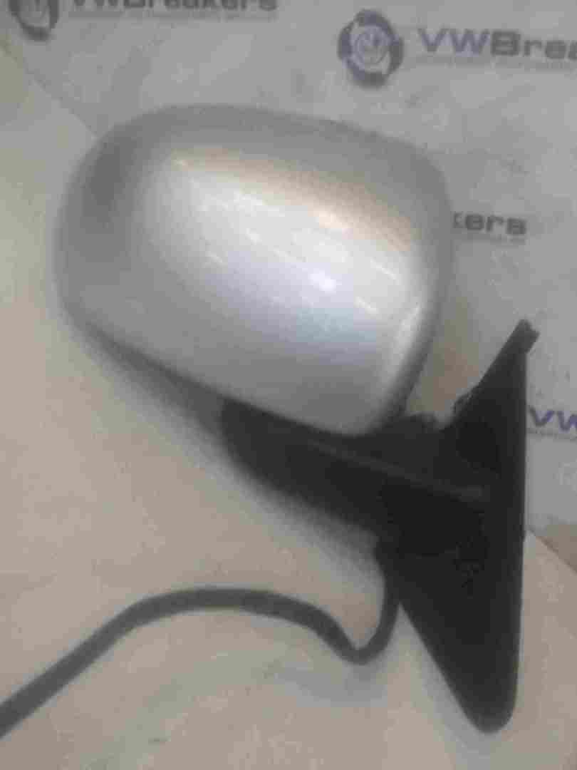 Volkswagen Beetle 1999-2006 Drivers OS Wing Mirror Silver LG9R