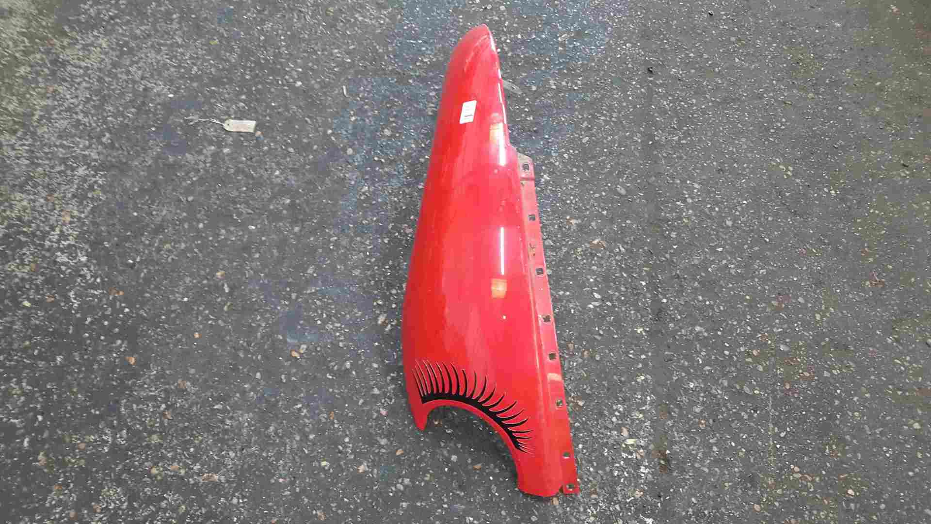 Volkswagen Beetle 1999-2006 Drivers OSF Front Arch Liner Wing Red LG3L
