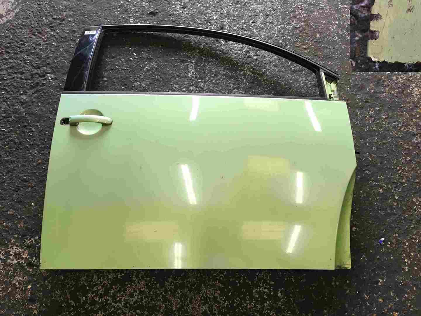 Volkswagen Beetle 1999-2006 Drivers OSF Front Green Door LG6V