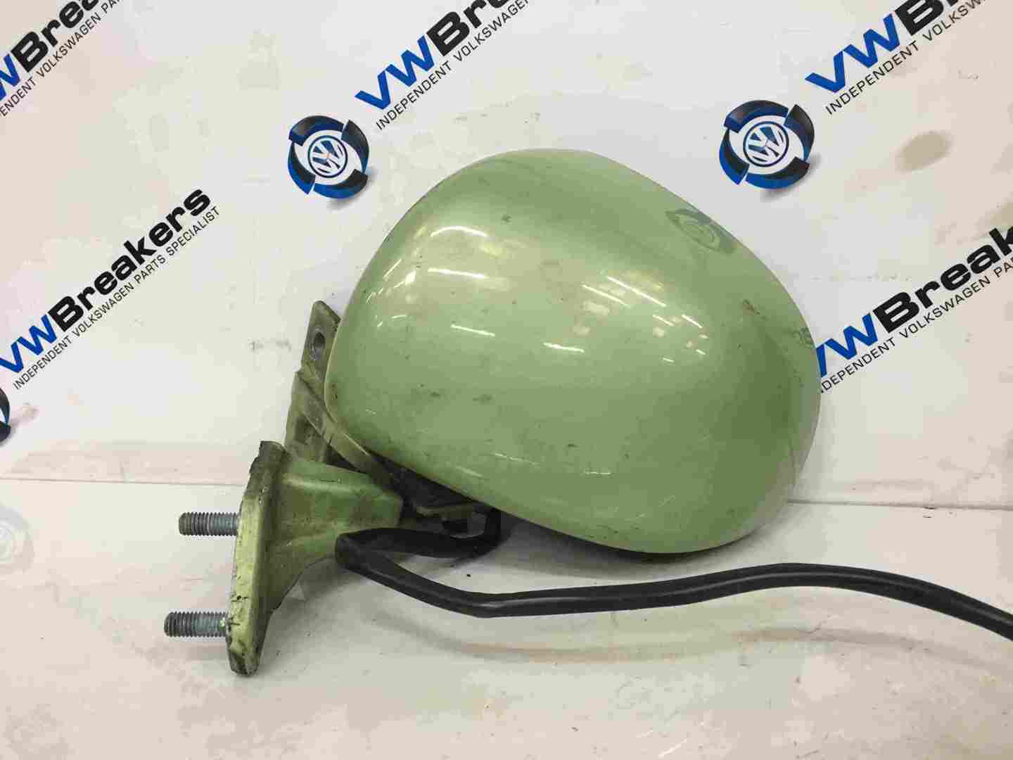 Volkswagen Beetle 1999-2006 Passenger NS Wing Mirror Green LG6V