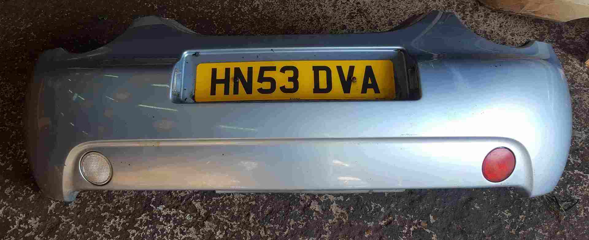 Volkswagen Beetle 1999-2006 Rear Bumper Blue LB5Q