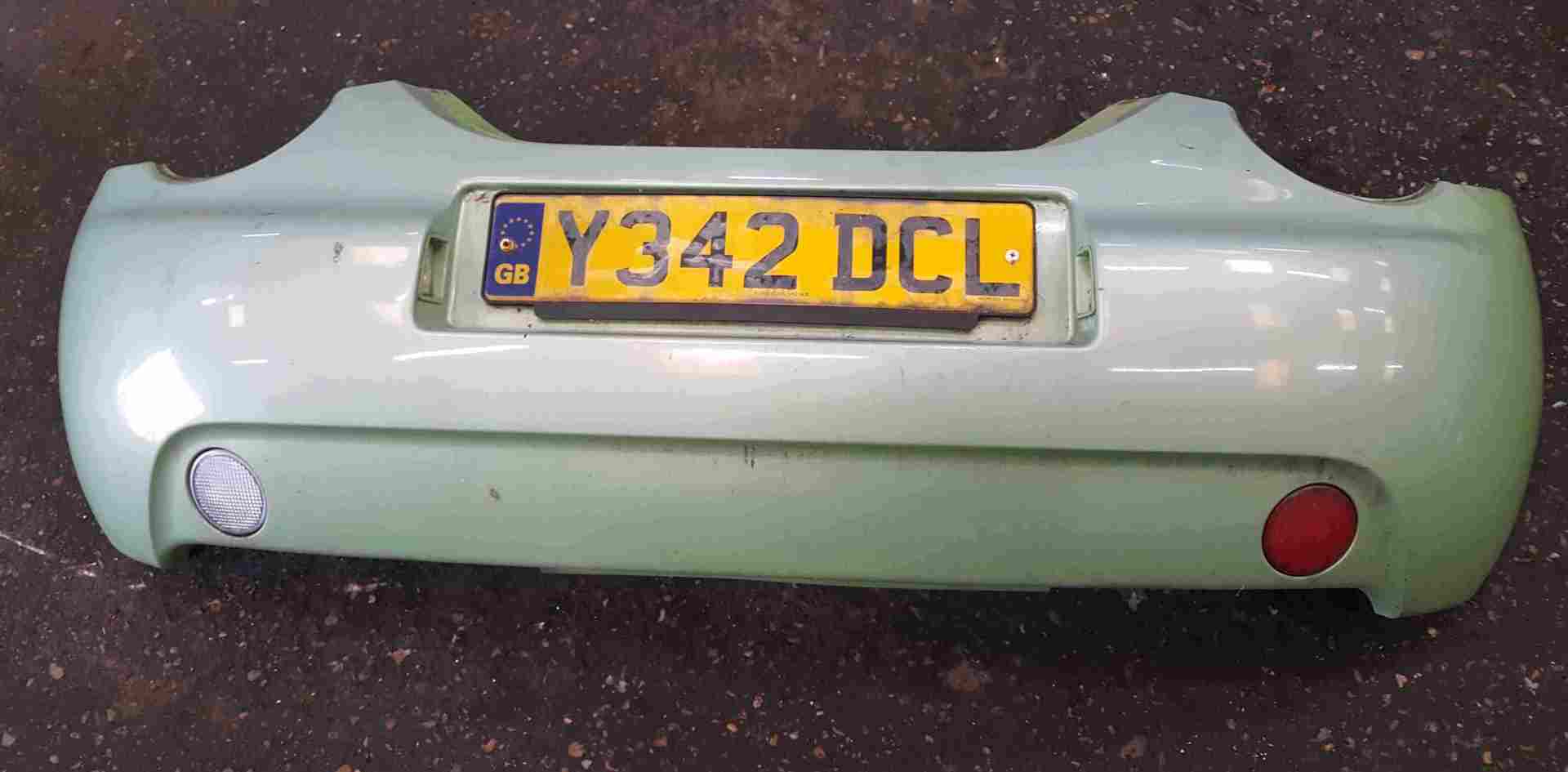 Volkswagen Beetle 1999-2006 Rear Bumper Green LG6V