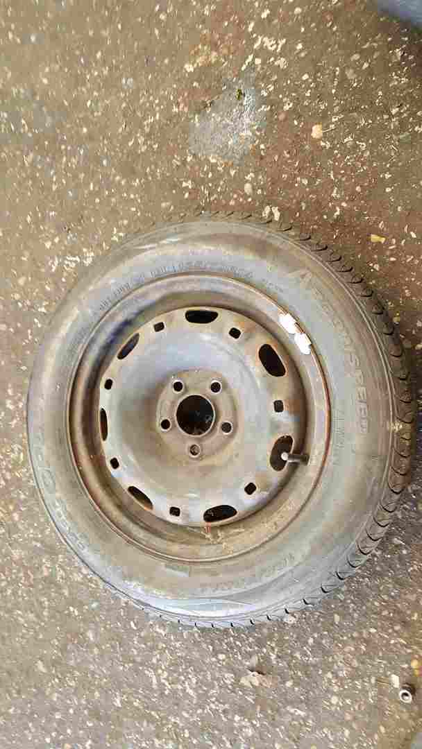 Volkswagen Beetle 1999-2006 Steel Wheel Rim + Tyre 165 70 14 7mm