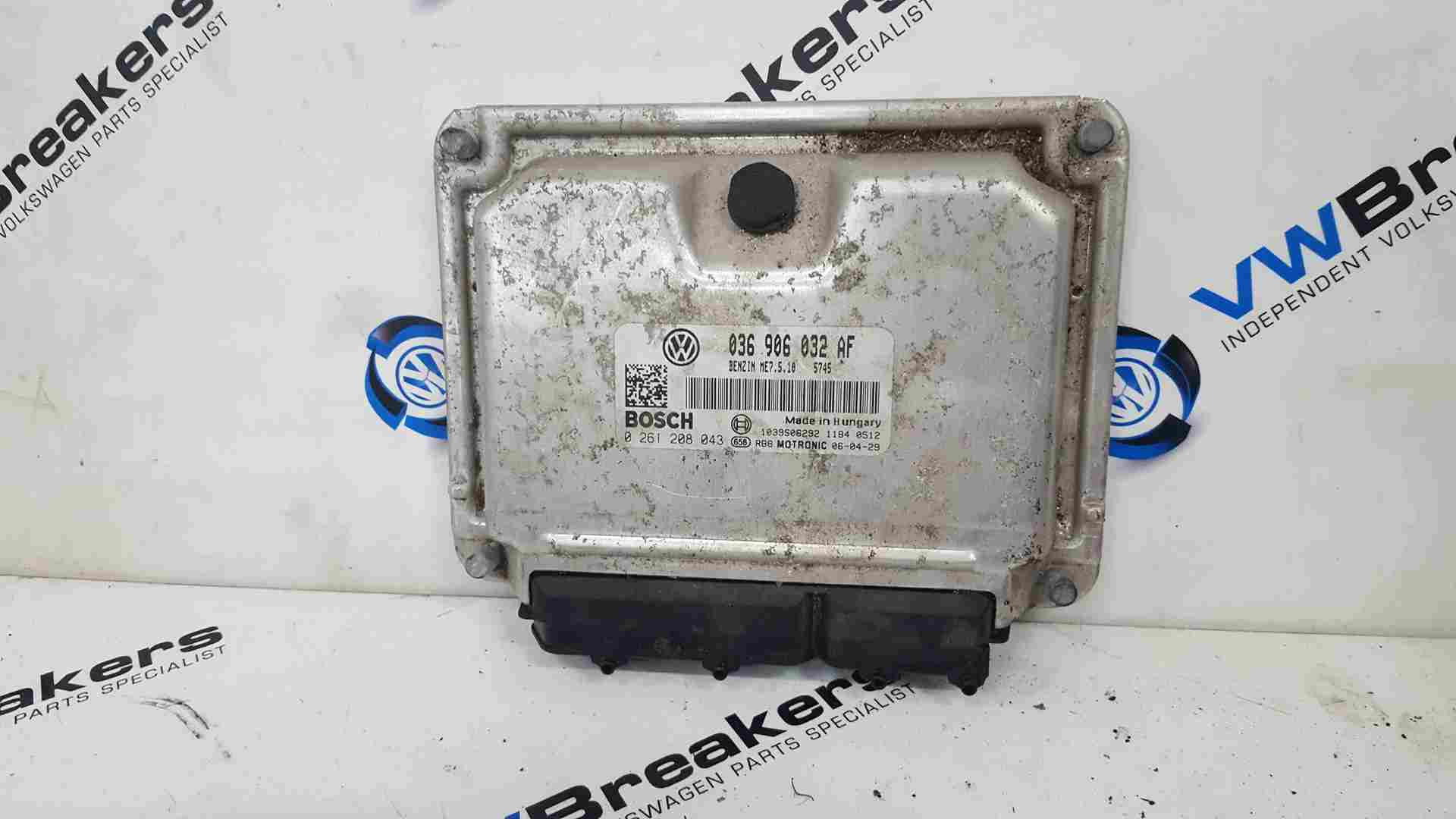 Volkswagen Beetle 2006-2011 1.4 Engine Control Unit ECU 036906032AF