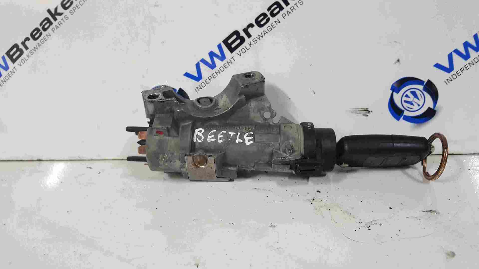 Volkswagen Beetle 2006-2011 Ignition Barrel + Key 4B0905851N