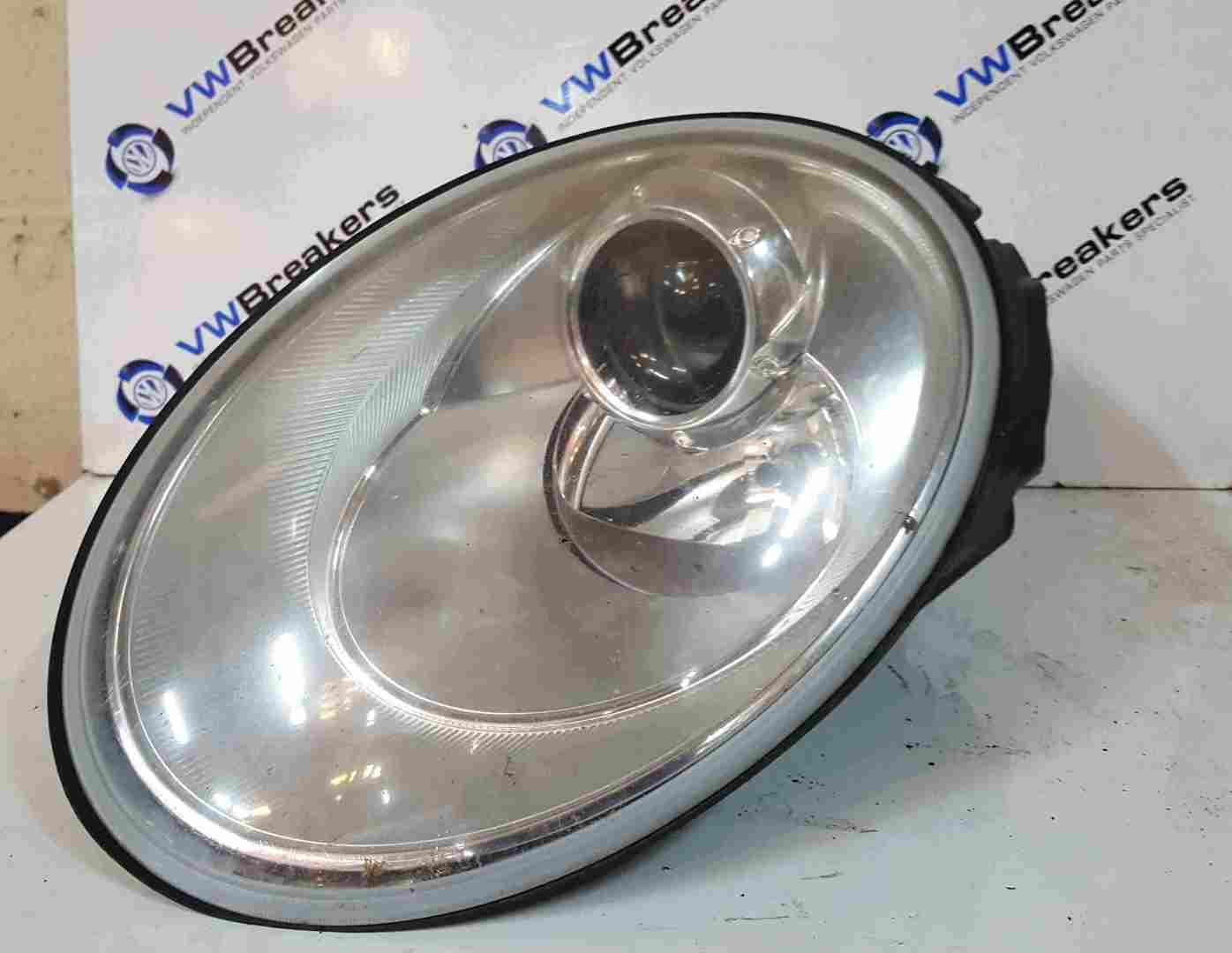 Volkswagen Beetle 2006-2011 Passenger NSF Front Headlight 1C2941029E