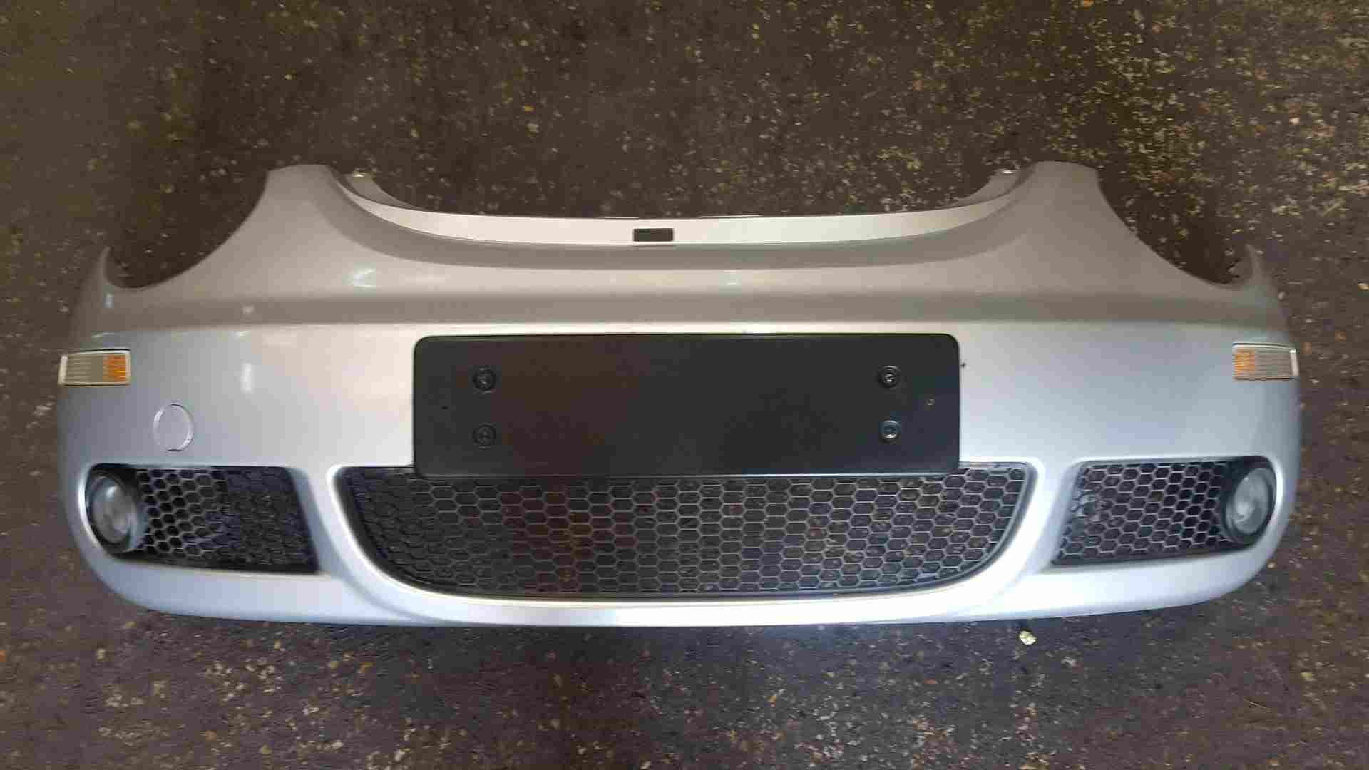 Volkswagen New Beetle A4 2006-2011 Front Bumper Silver La7w Facelift