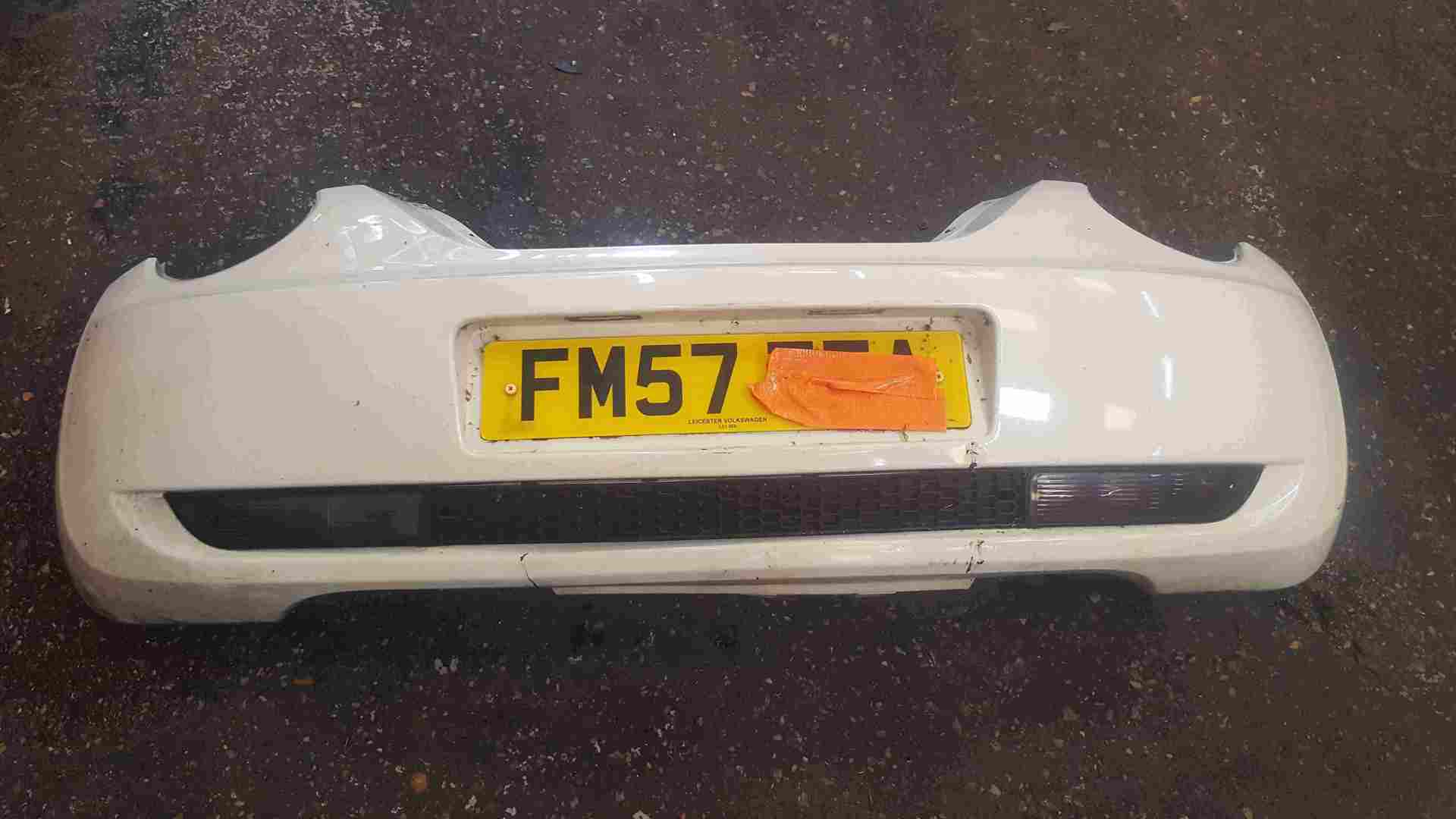 Volkswagen Beetle Convertible 2006-2011 Rear Bumper Beige LB1M