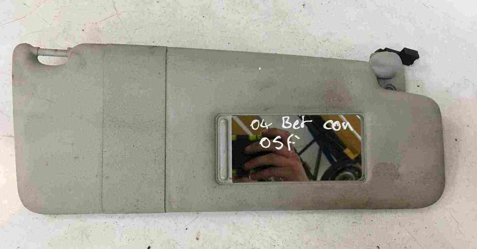 Volkswagen Beetle Convertible 1998-2006 Drivers OSF Front Sun Visor