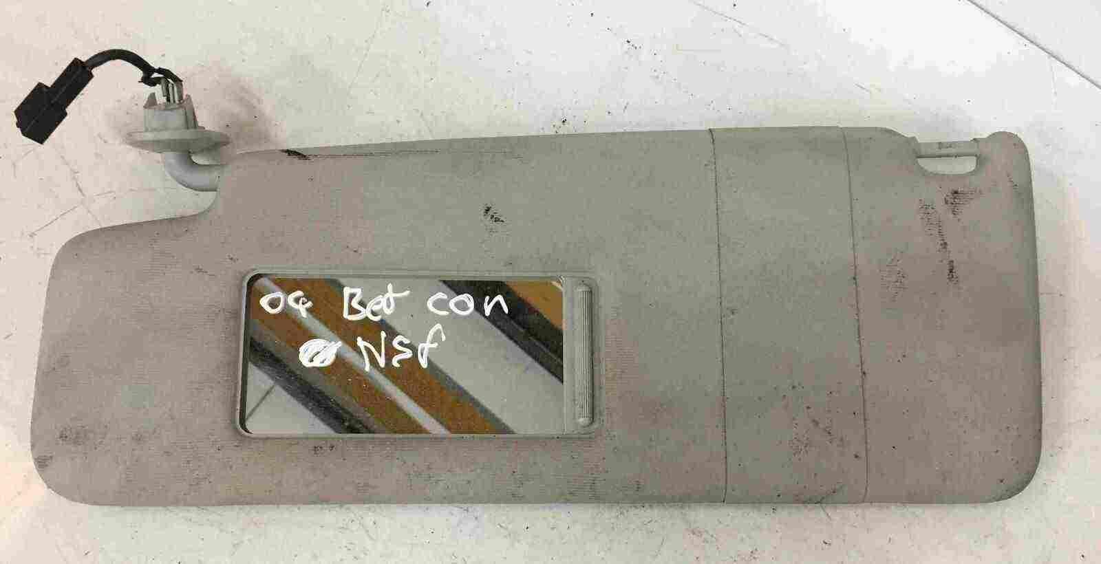 Volkswagen Beetle Convertible 1998-2006 Passenger NSF Front Sun Visor