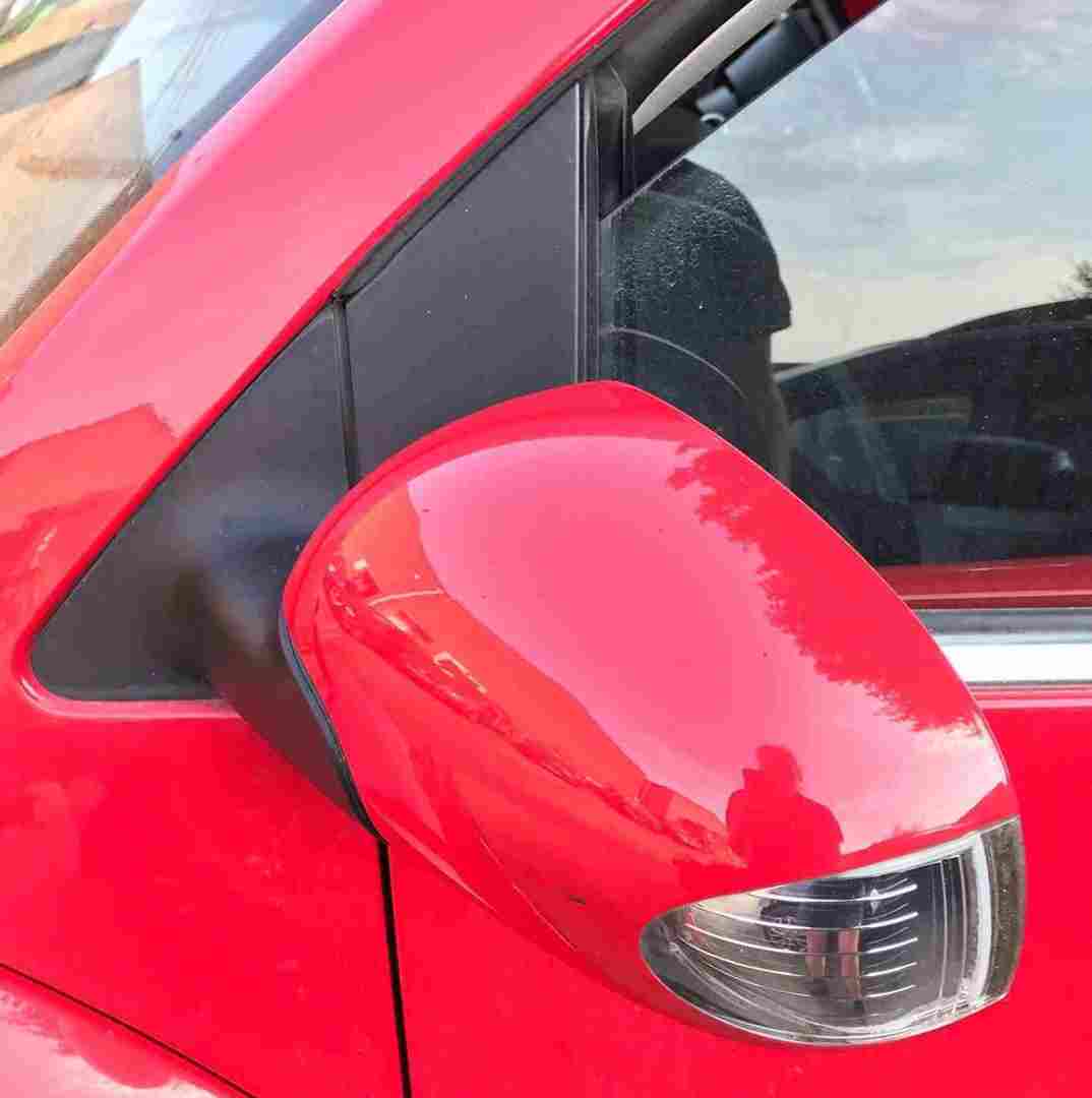 Volkswagen Beetle Convertible 1999-2006 Passenger NS Wing Mirror Red LG3L