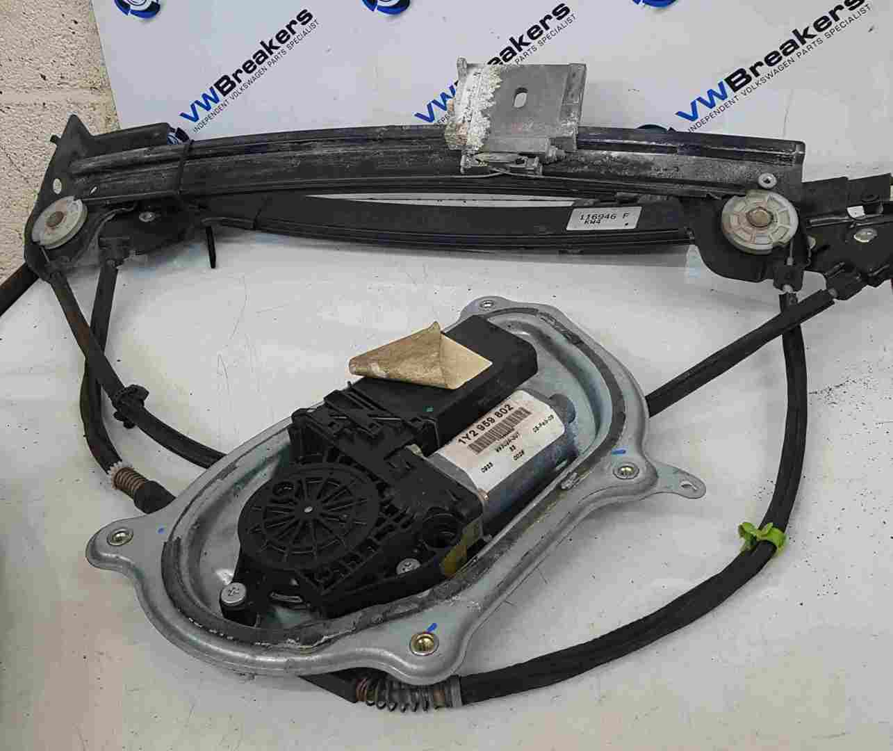Volkswagen Beetle Convertible 2002-2006 Drivers OS Front Window Motor Reg