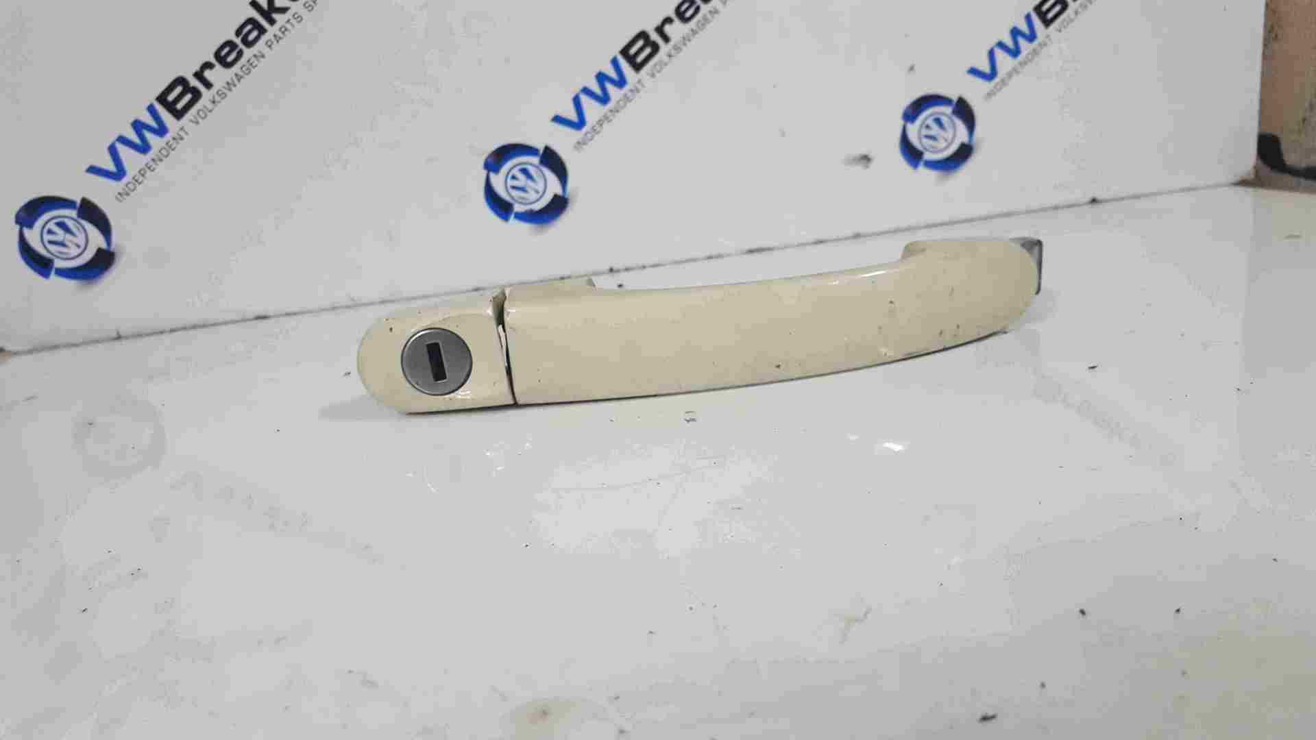 Volkswagen Beetle Convertible 2002-2006 Drivers OSF Beige Handle