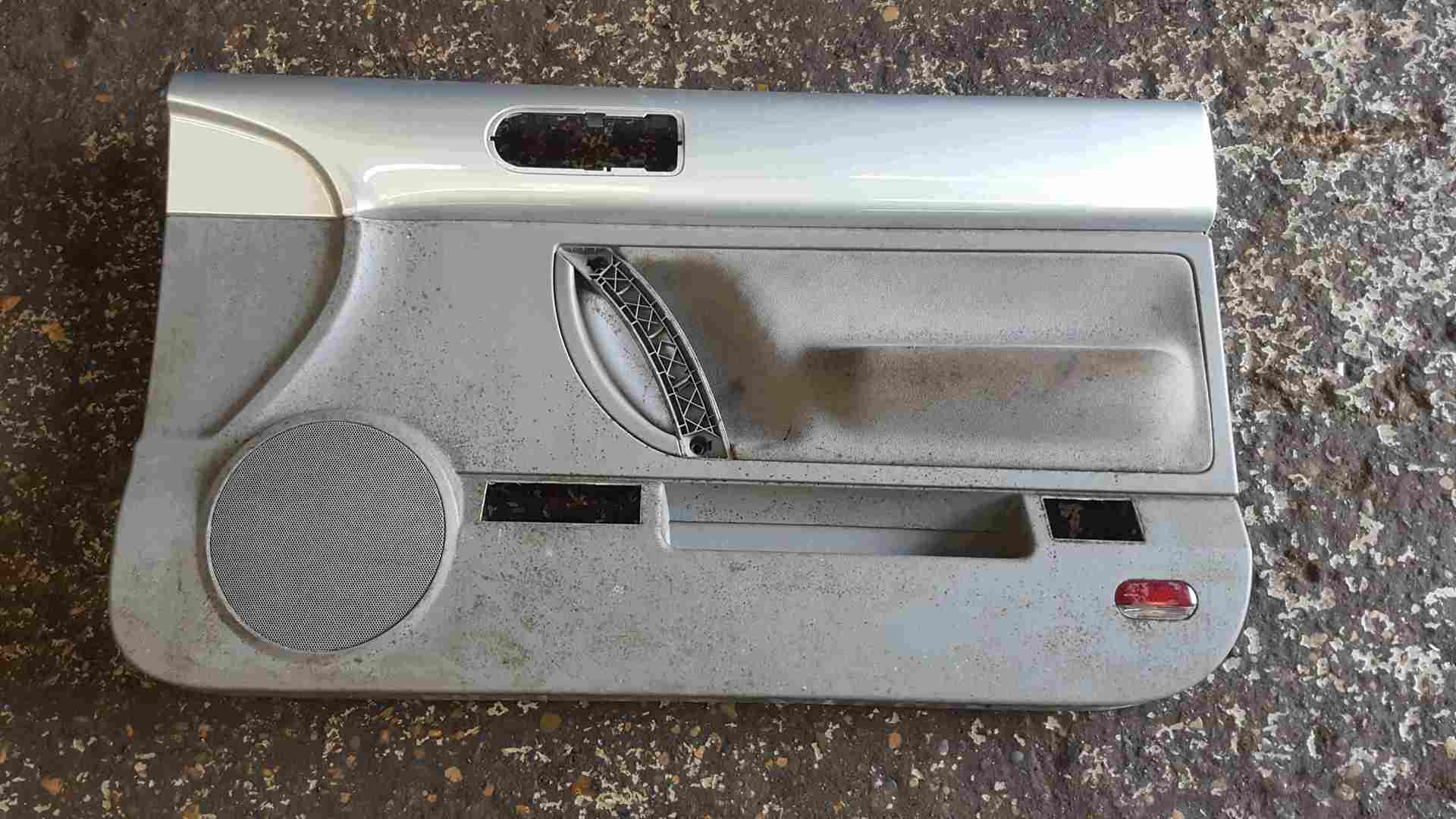 Volkswagen Beetle Convertible 2002-2006 Drivers OSF Front Door Card Silver