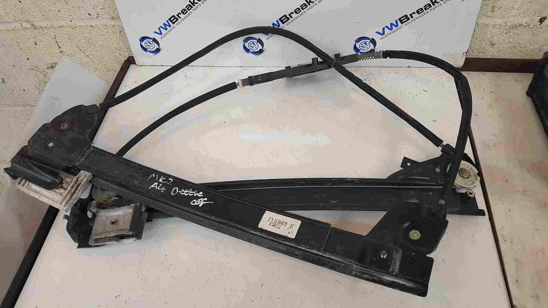 Volkswagen Beetle Convertible 2002-2006 Drivers OSF Front Window Regulator