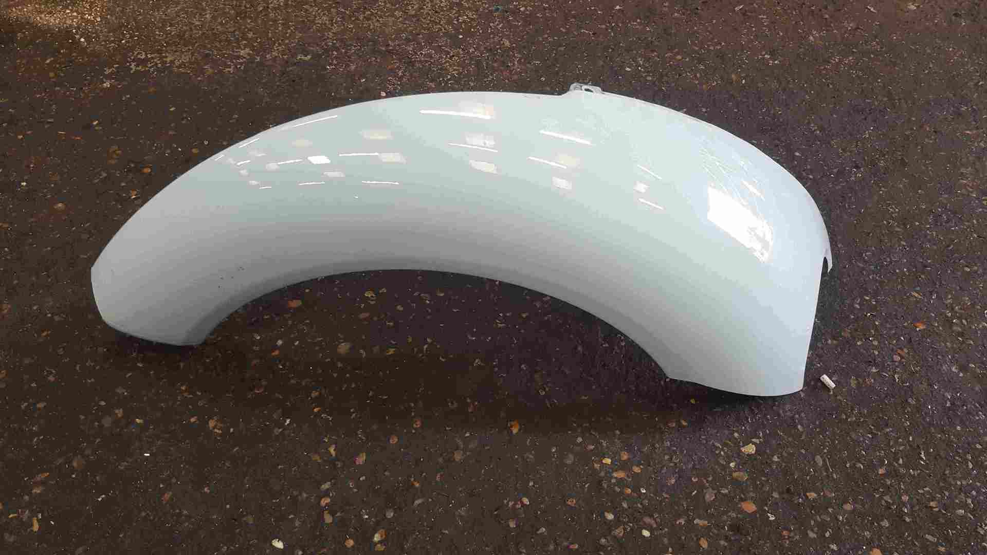 Volkswagen Beetle Convertible 2002-2006 Drivers OSF Front Wing Blue LB5B
