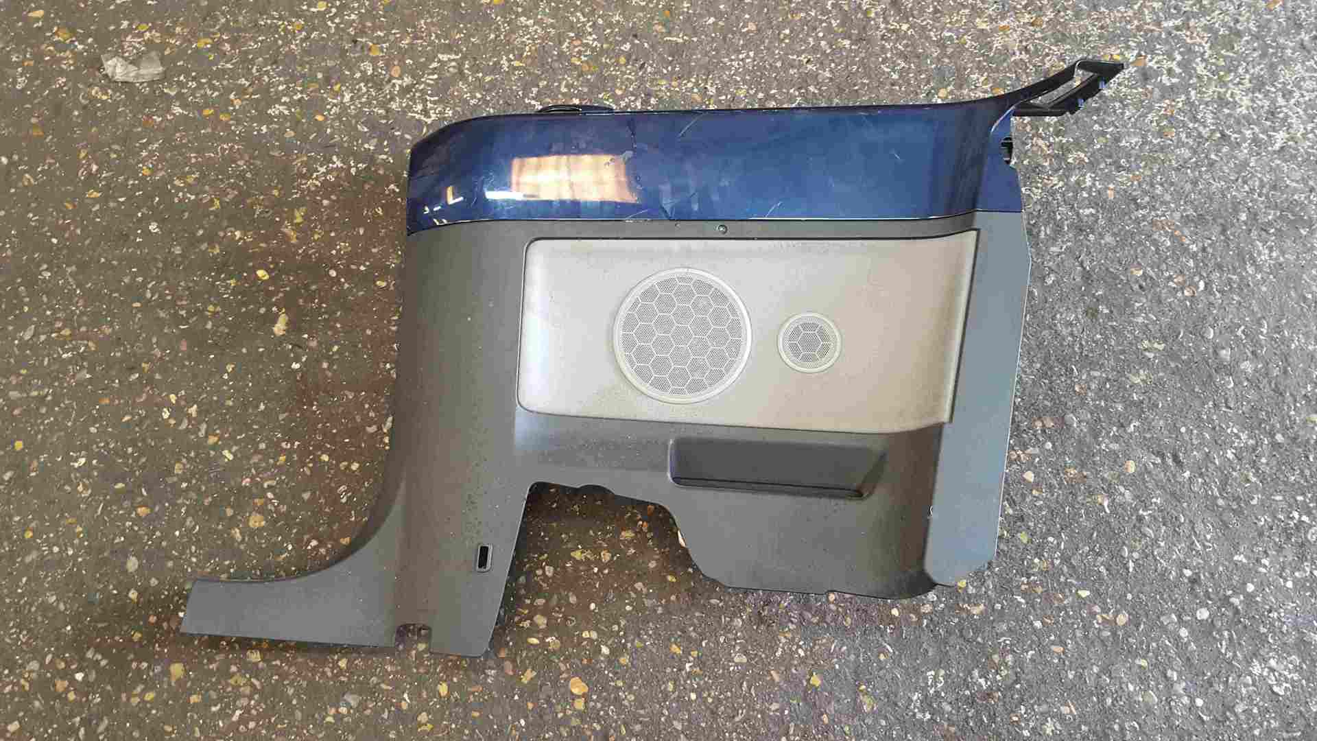 Volkswagen Beetle Convertible 2002-2006 Drivers OSR Rear Door Card Blue