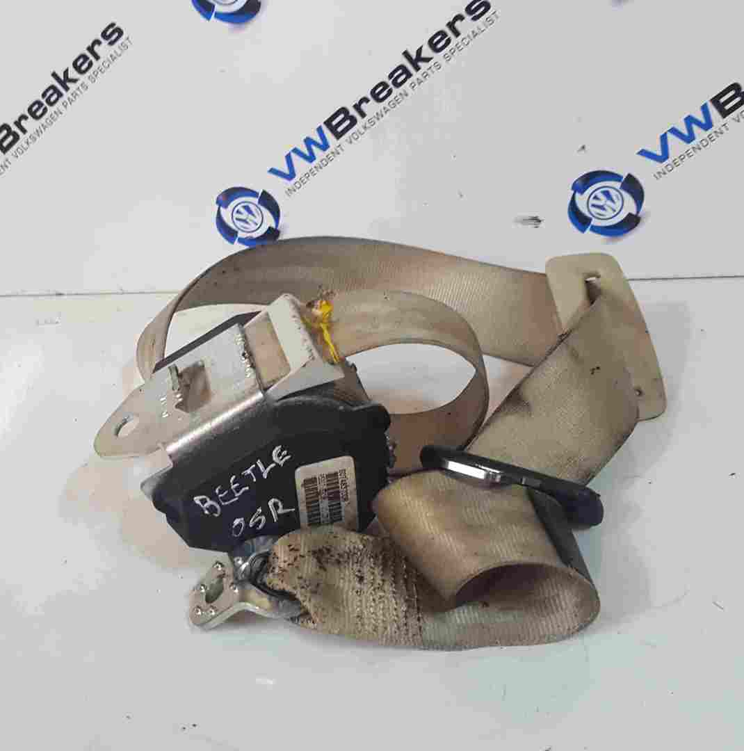 Volkswagen Beetle Convertible 2002-2006 Drivers OSR Rear Seat Belt