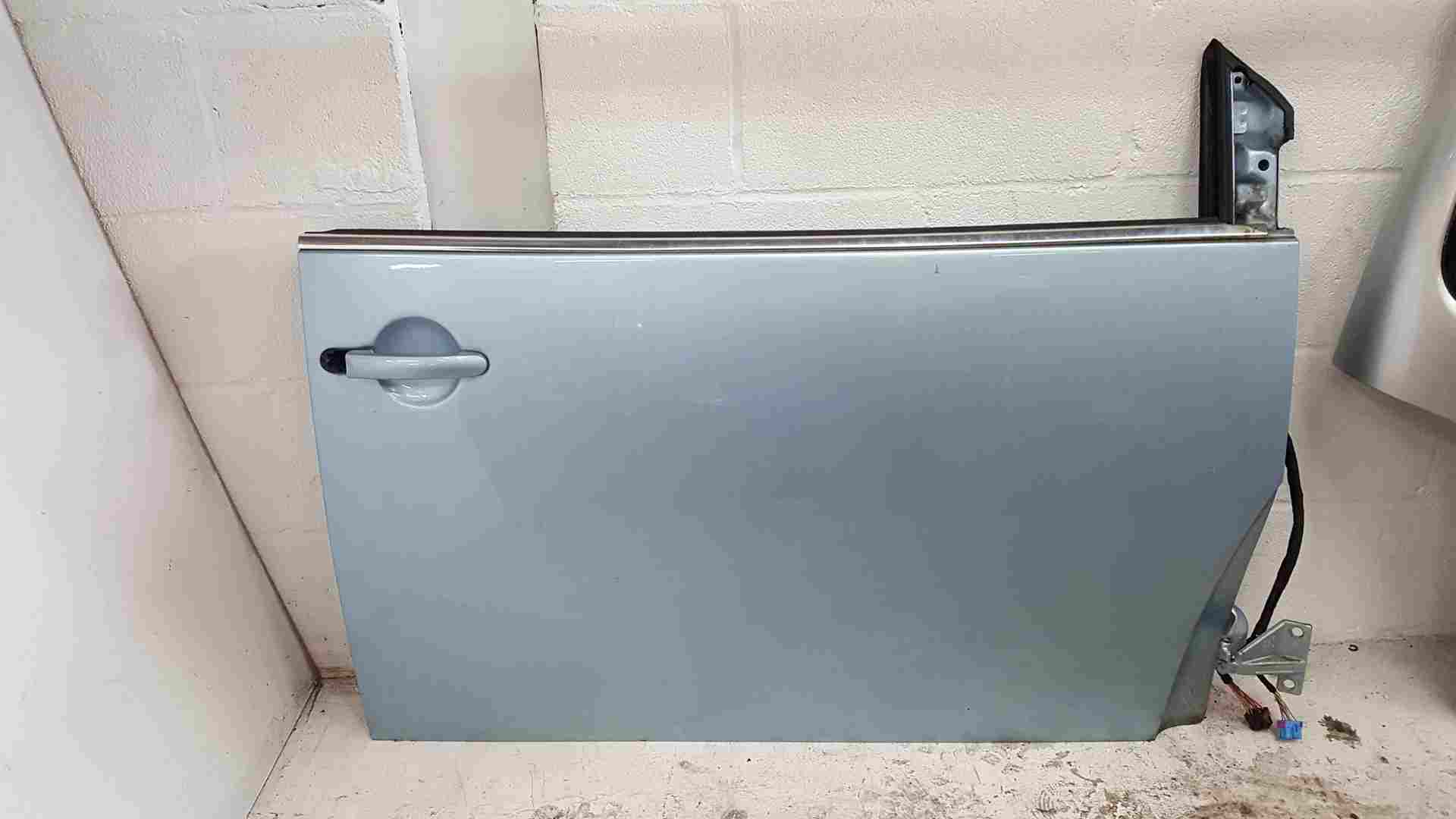 Volkswagen Beetle Convertible 2002-2006 Drivers OSF Front Door Blue LB5Q