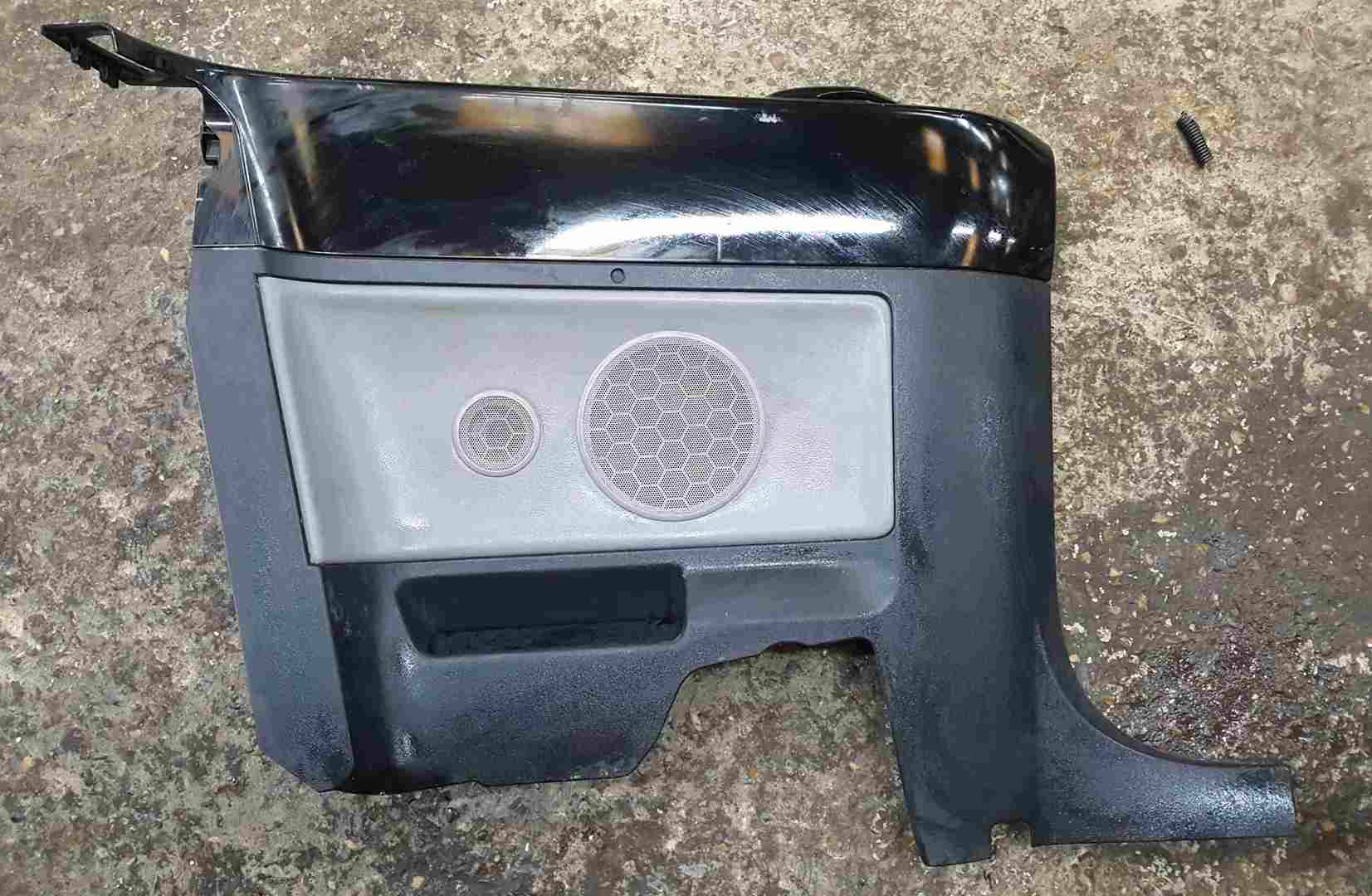 Volkswagen Beetle Convertible 2002-2006 Passenger NSR Rear Door Card Black