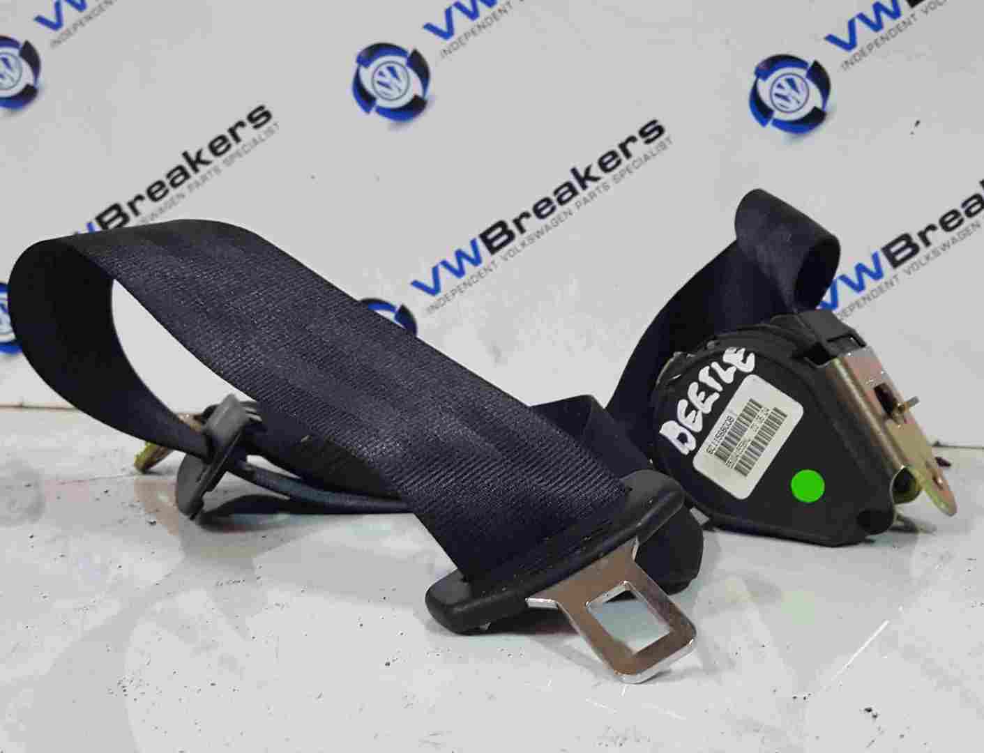 Volkswagen Beetle Convertible 2002-2006 Passenger NSR Rear Seat Belt