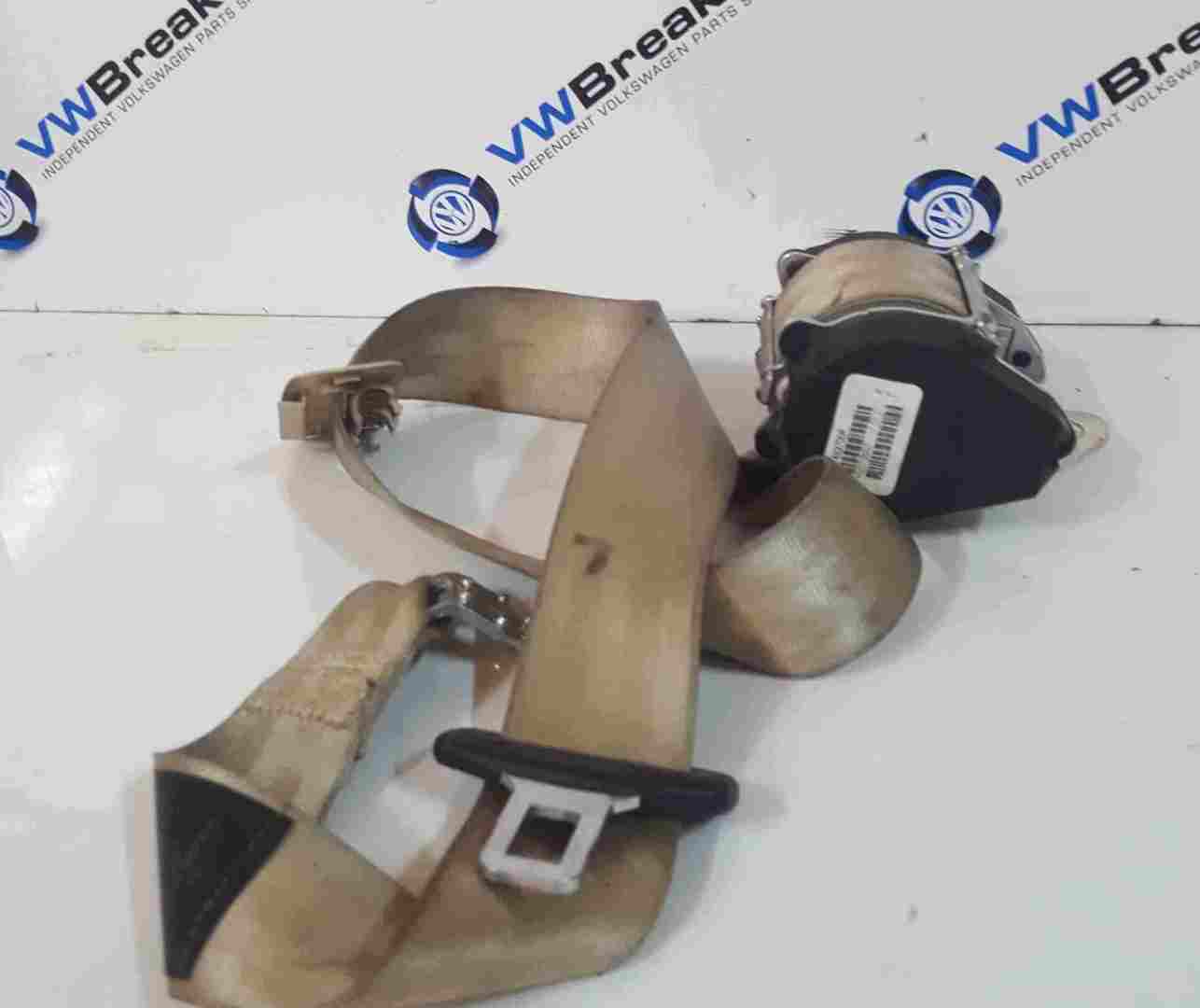 Volkswagen Beetle Convertible 2002-2006 Passenger NSR Rear Seat Belt 607484951B