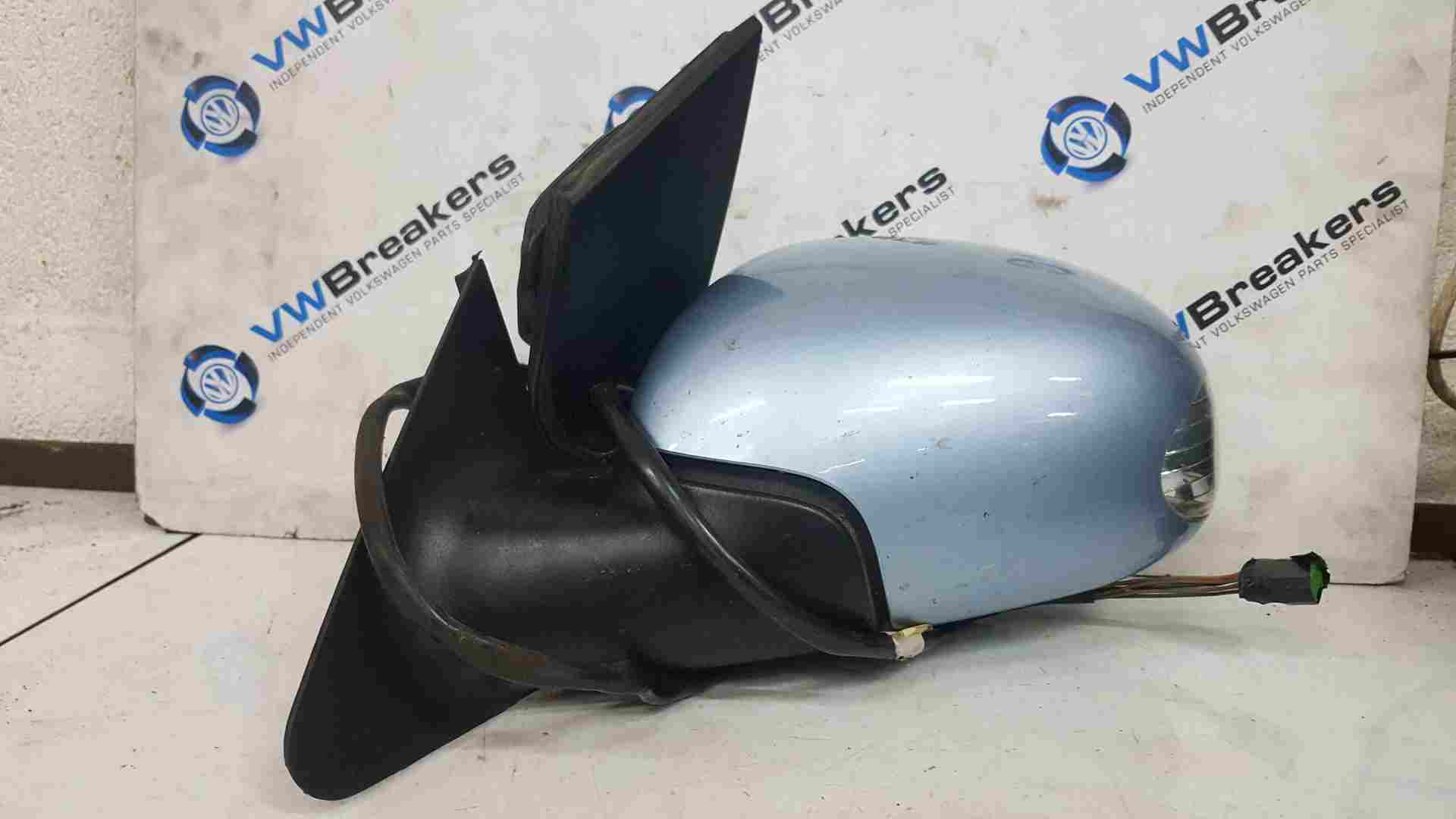 Volkswagen Beetle Convertible 2002-2006 Passenger Ns NSR Wing Mirror Blue Lb5q
