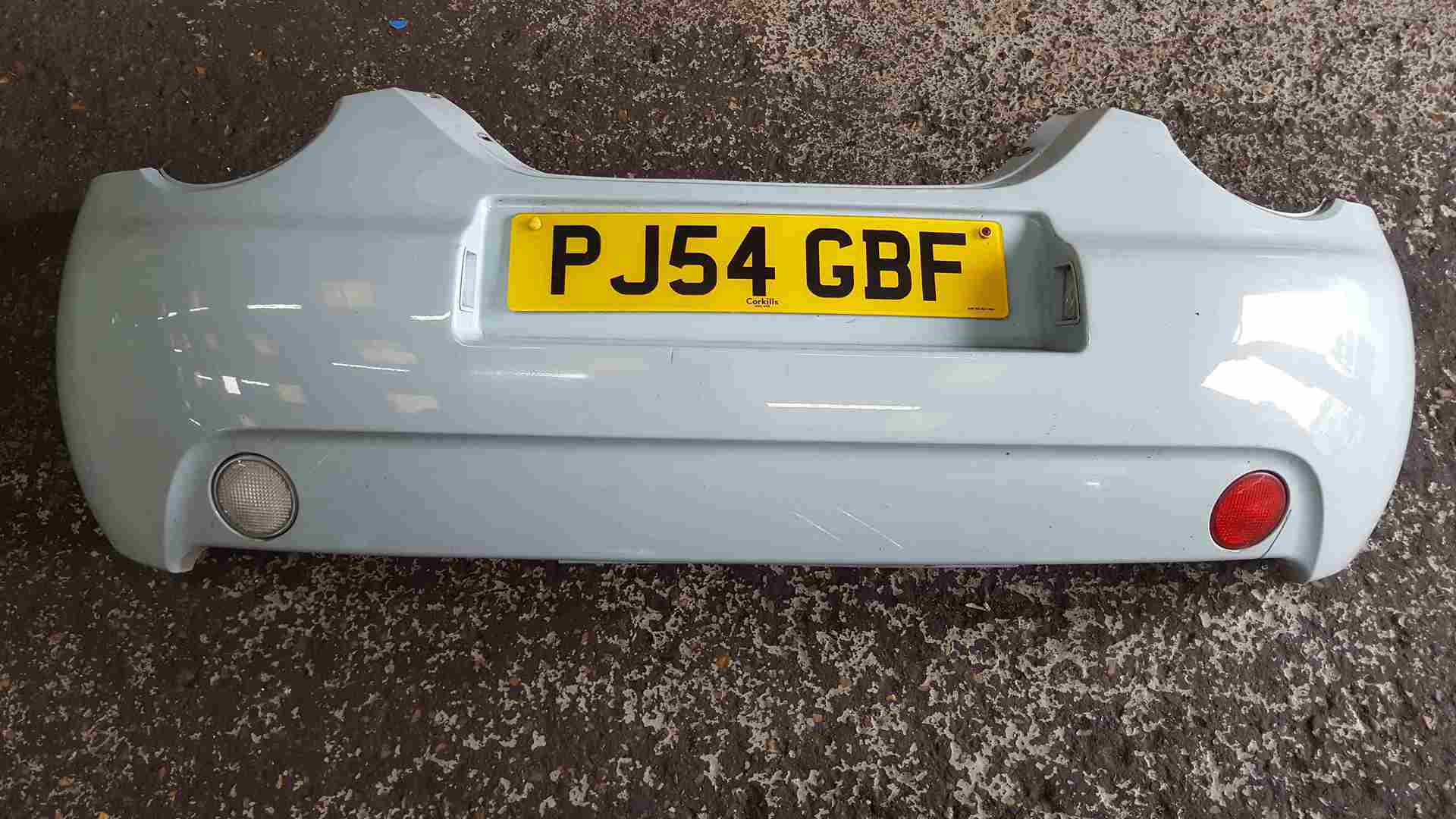Volkswagen Beetle Convertible 2002-2006 Rear Bumper Blue LB5B