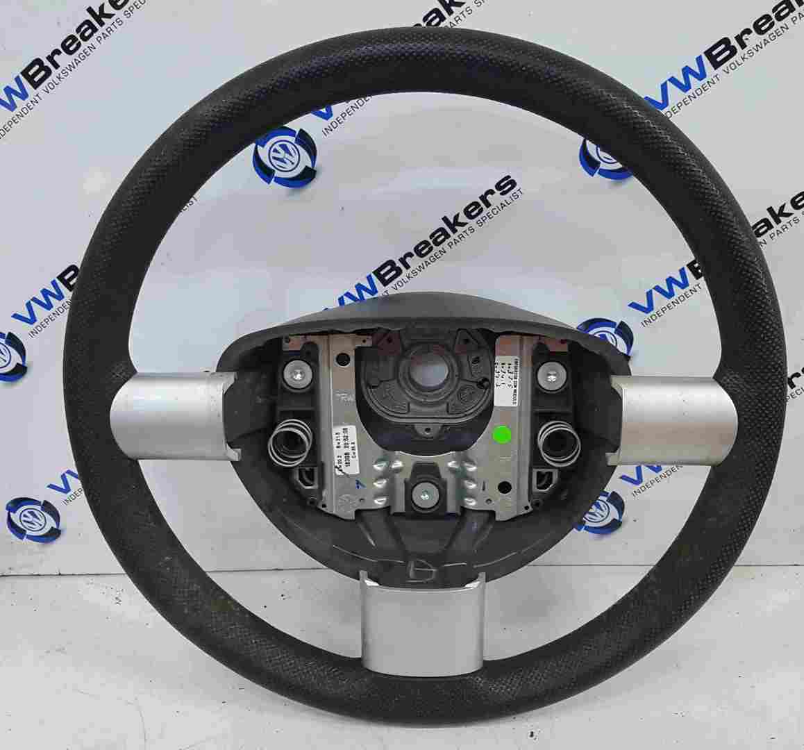 Volkswagen Beetle Convertible 2002-2006 Steering Wheel With Silver Inserts