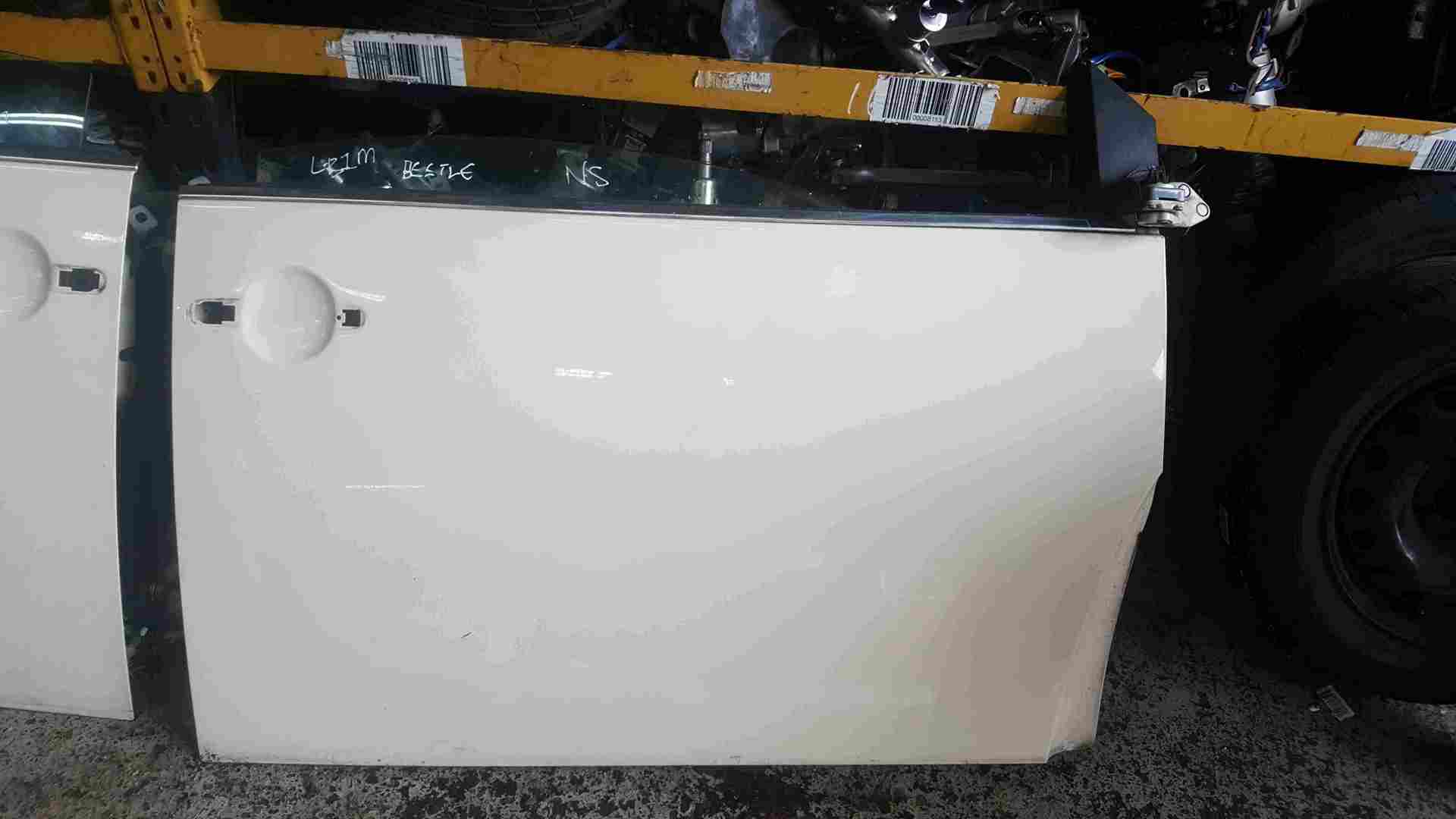 Volkswagen Beetle Convertible 2002-2011 Drivers OSF Front Door Beige LB1M