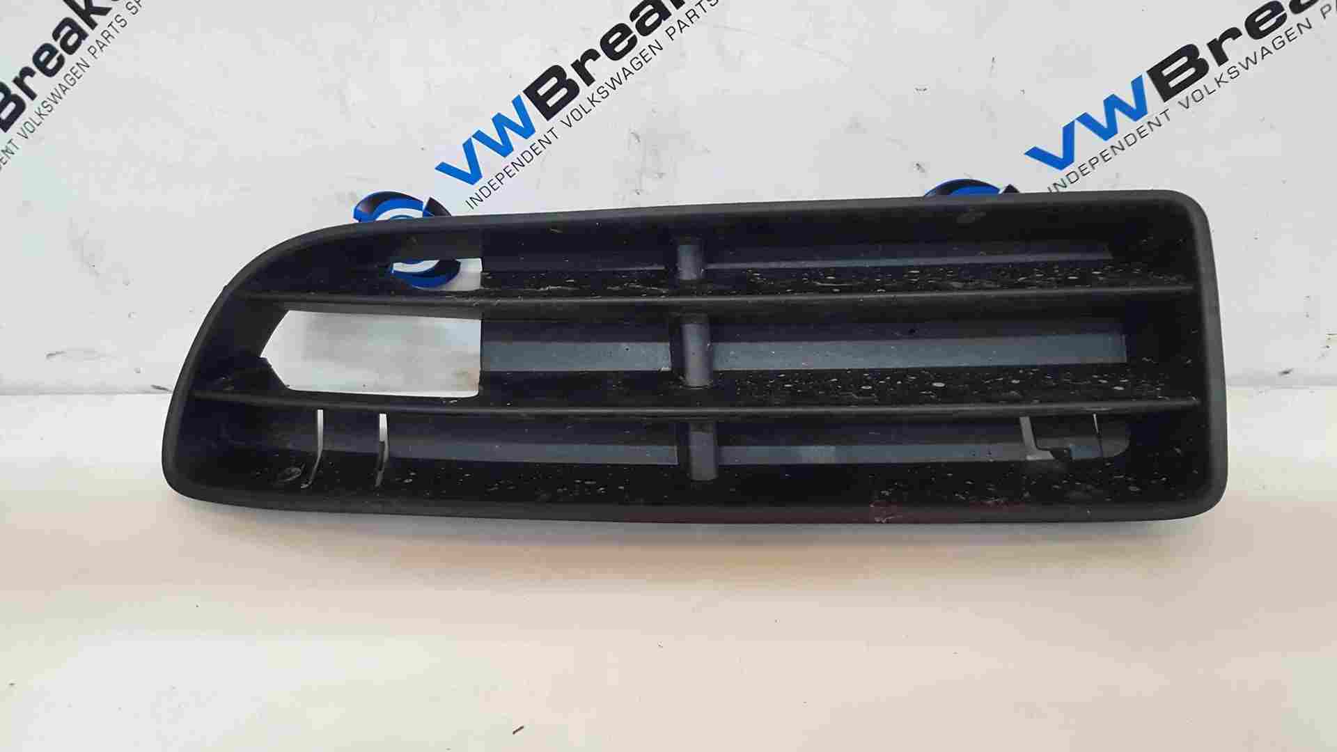 Volkswagen Bora 1998-2005 Passenger NSF Front Bumper Grill Insert 1J5853665B
