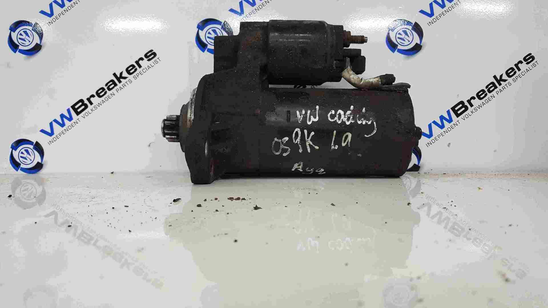 Volkswagen Caddy 1996-2004 9K 1.9 SDi Starter Motor Starting AYQ
