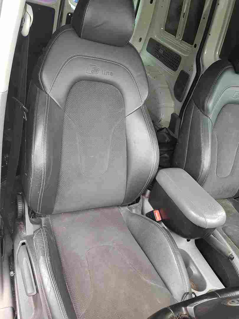 Volkswagen Caddy 2004-2010 Audi Tt Sline Front Seats Conversion Rails ...